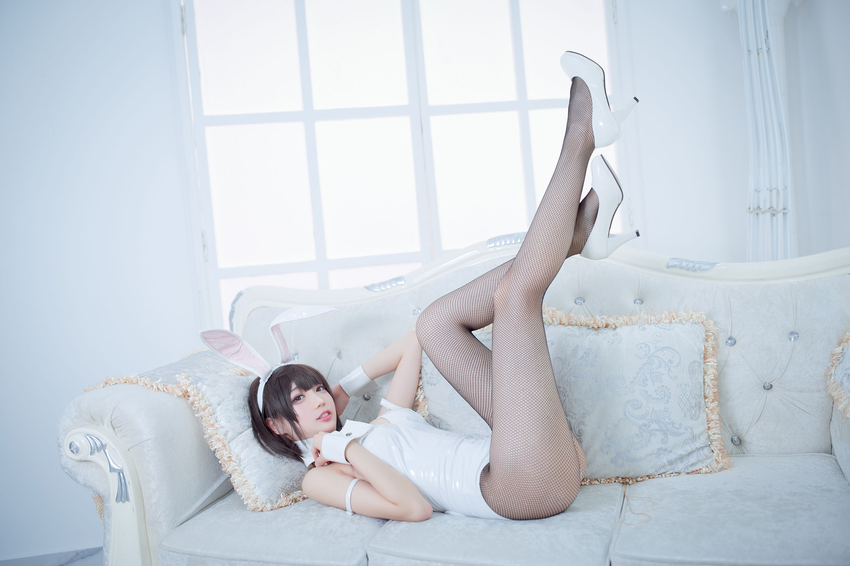 周叽是可爱兔兔 – 加藤惠兔女郎 Cosplay-第5张