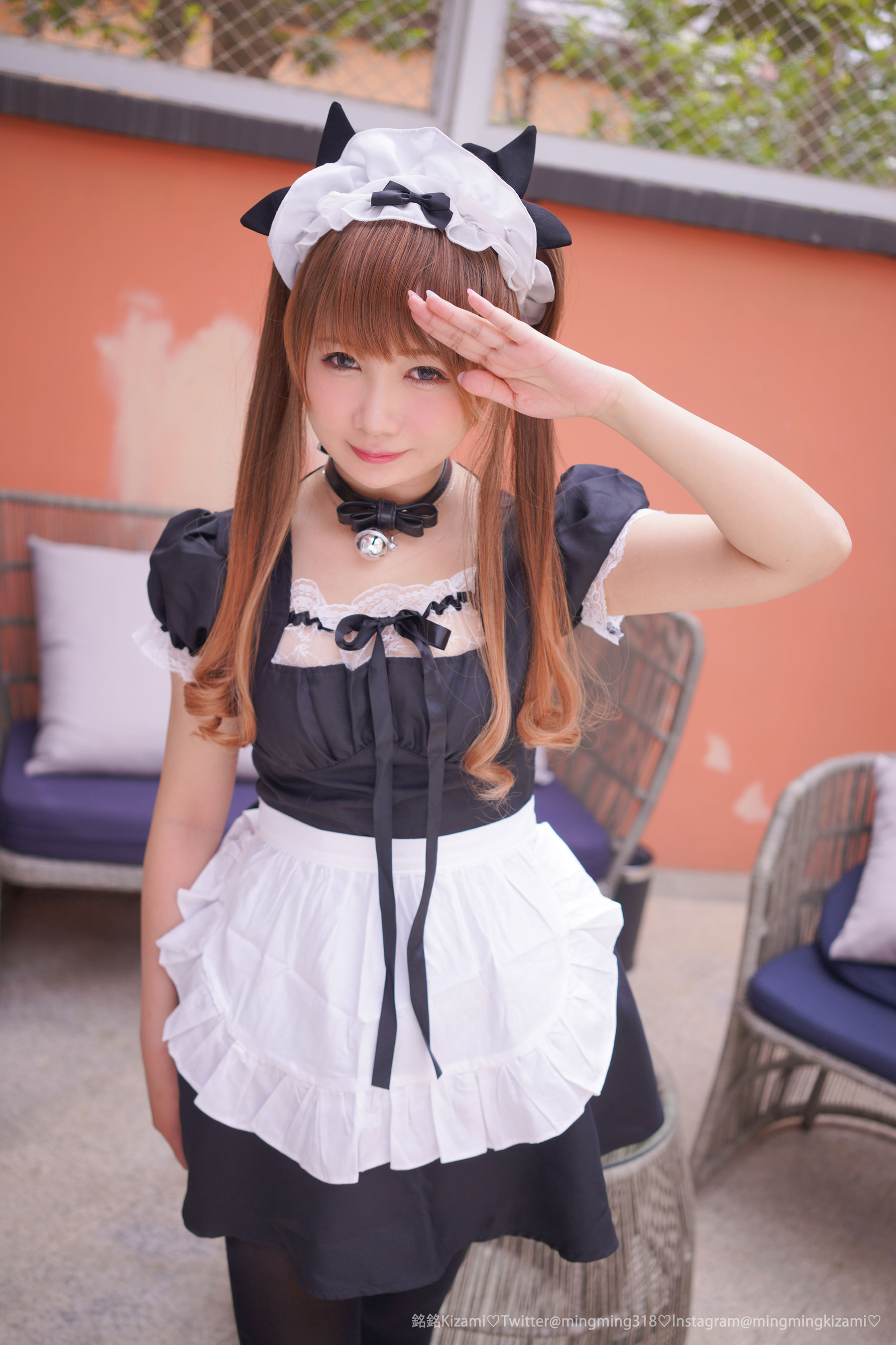 銘銘Kizami 自撮りVol.11 兔女郎女仆 Cosplay-第63张
