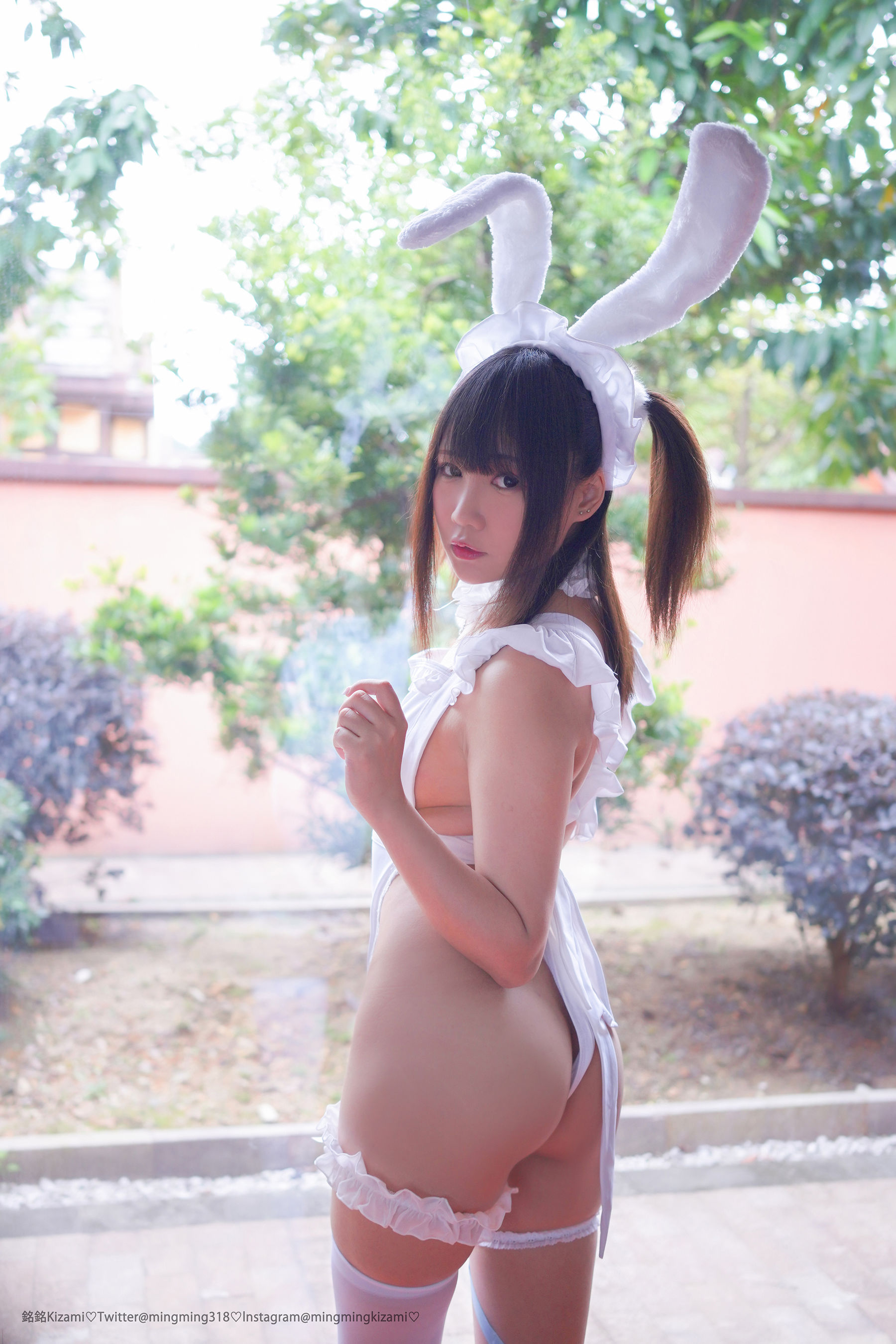 銘銘Kizami 自撮りVol.11 兔女郎女仆 Cosplay-第71张
