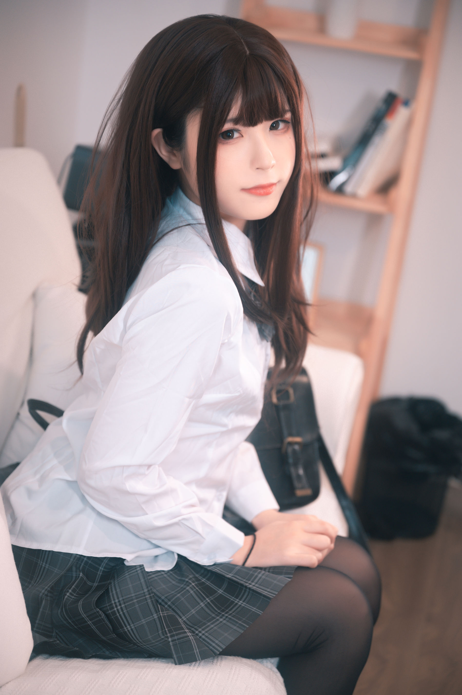 Quan冉有点饿 – 束缚猫猫 Cosplay-第36张