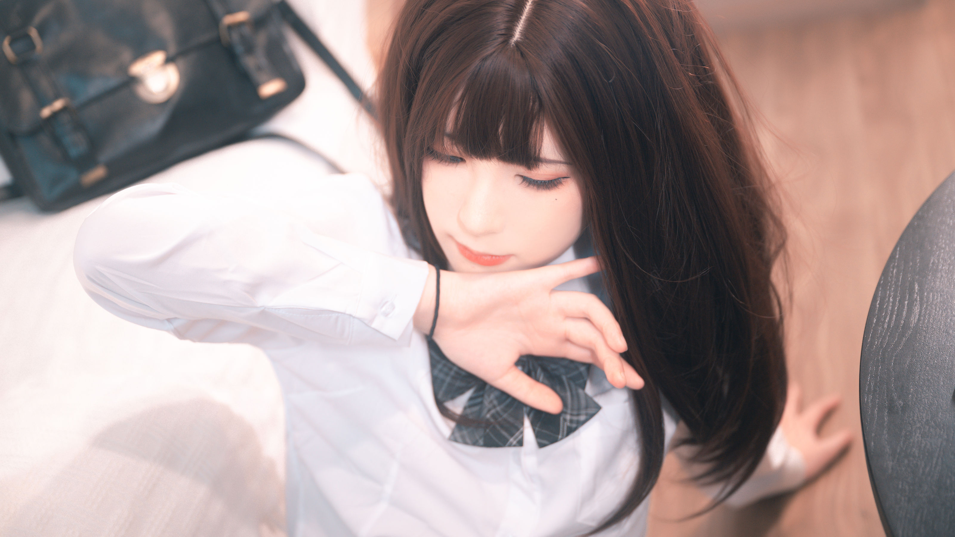 Quan冉有点饿 – 束缚猫猫 Cosplay-第7张
