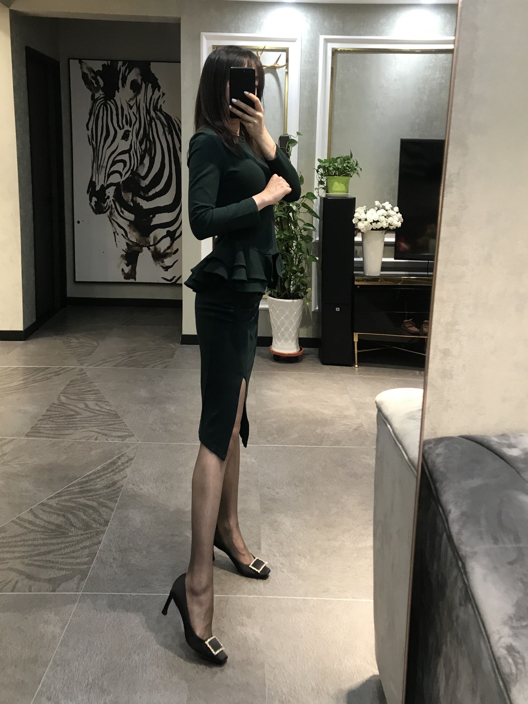 丝足博主麋鹿_Monroe 2020.04.30 贵妇丝足 Cosplay-第1张