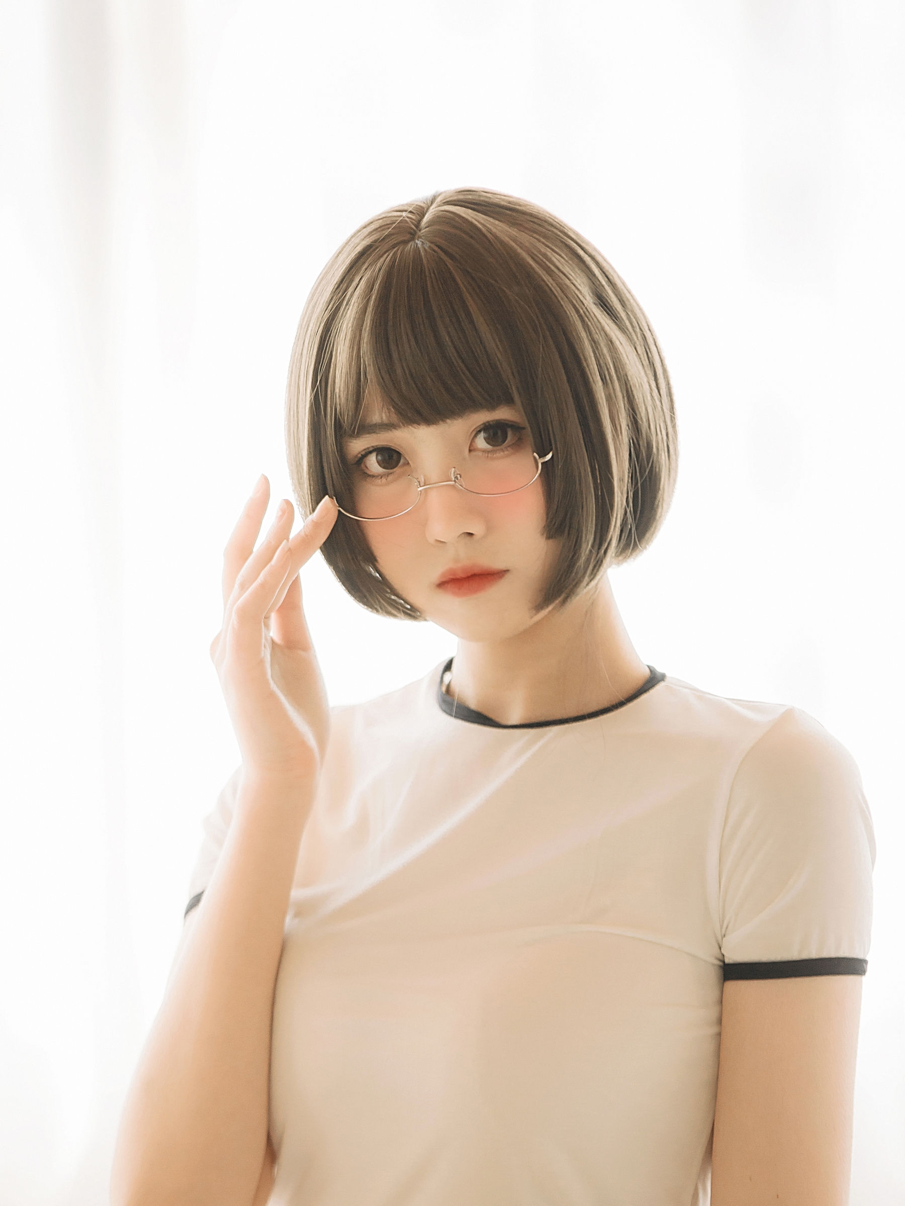 次元少女念雪ww – 体操服 Cosplay-第1张