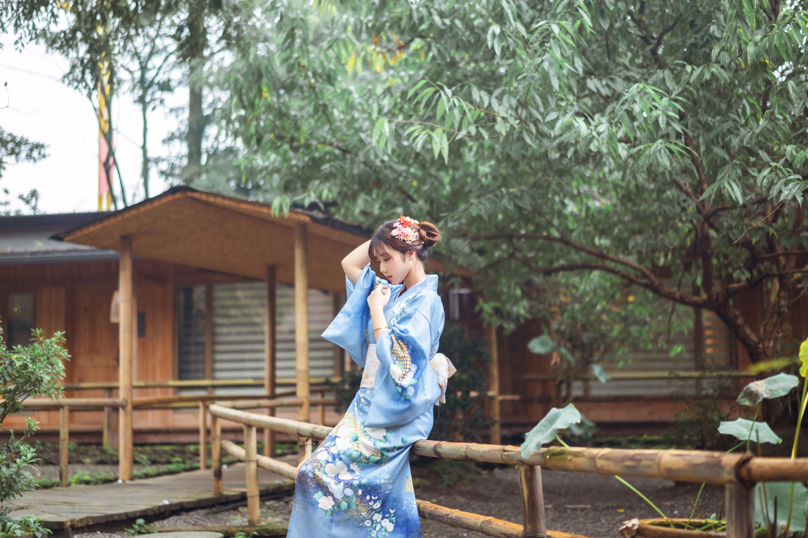 微博福利姬镜酱 私奔之和服 Cosplay-第8张