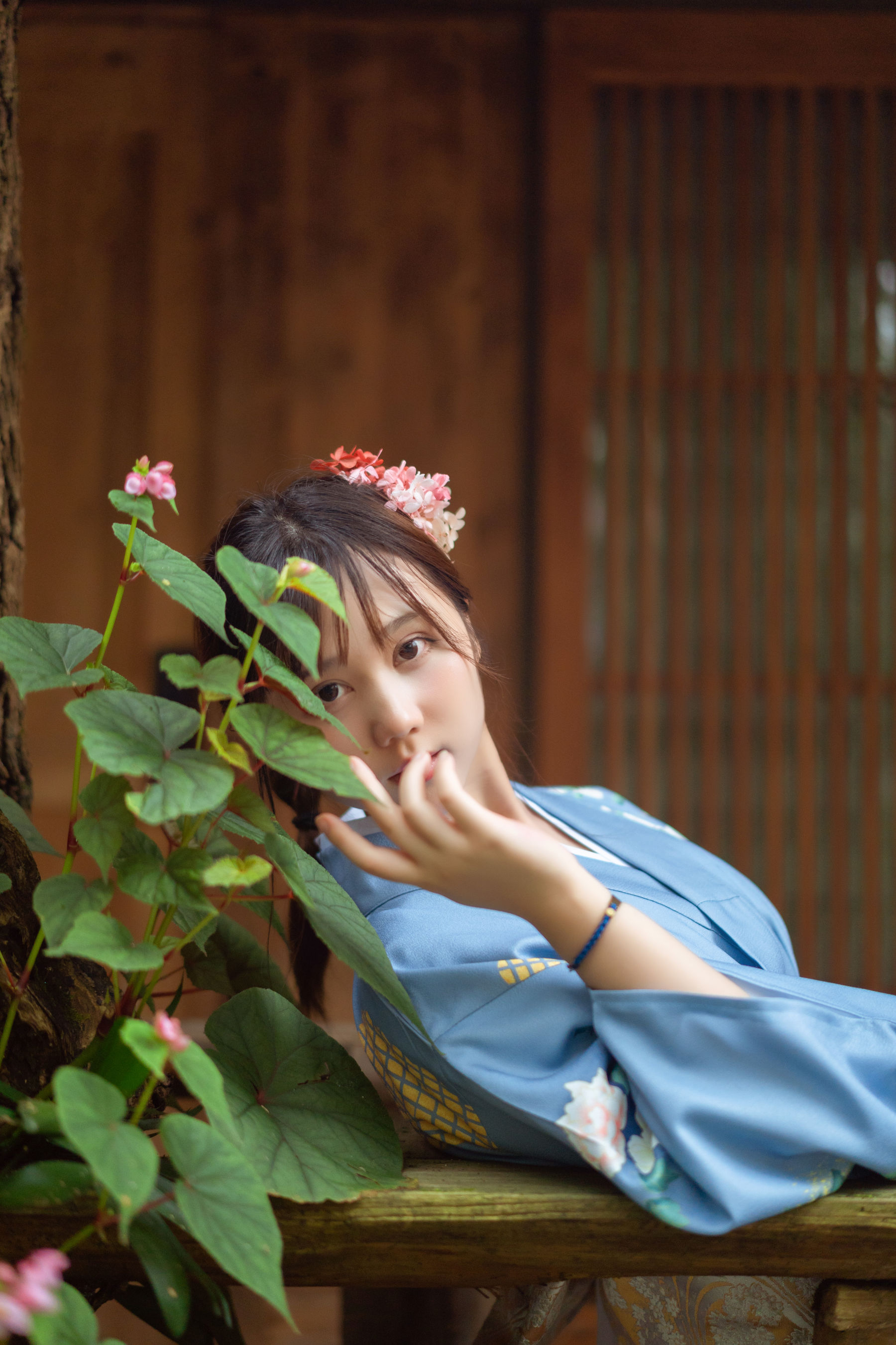 微博福利姬镜酱 私奔之和服 Cosplay-第3张