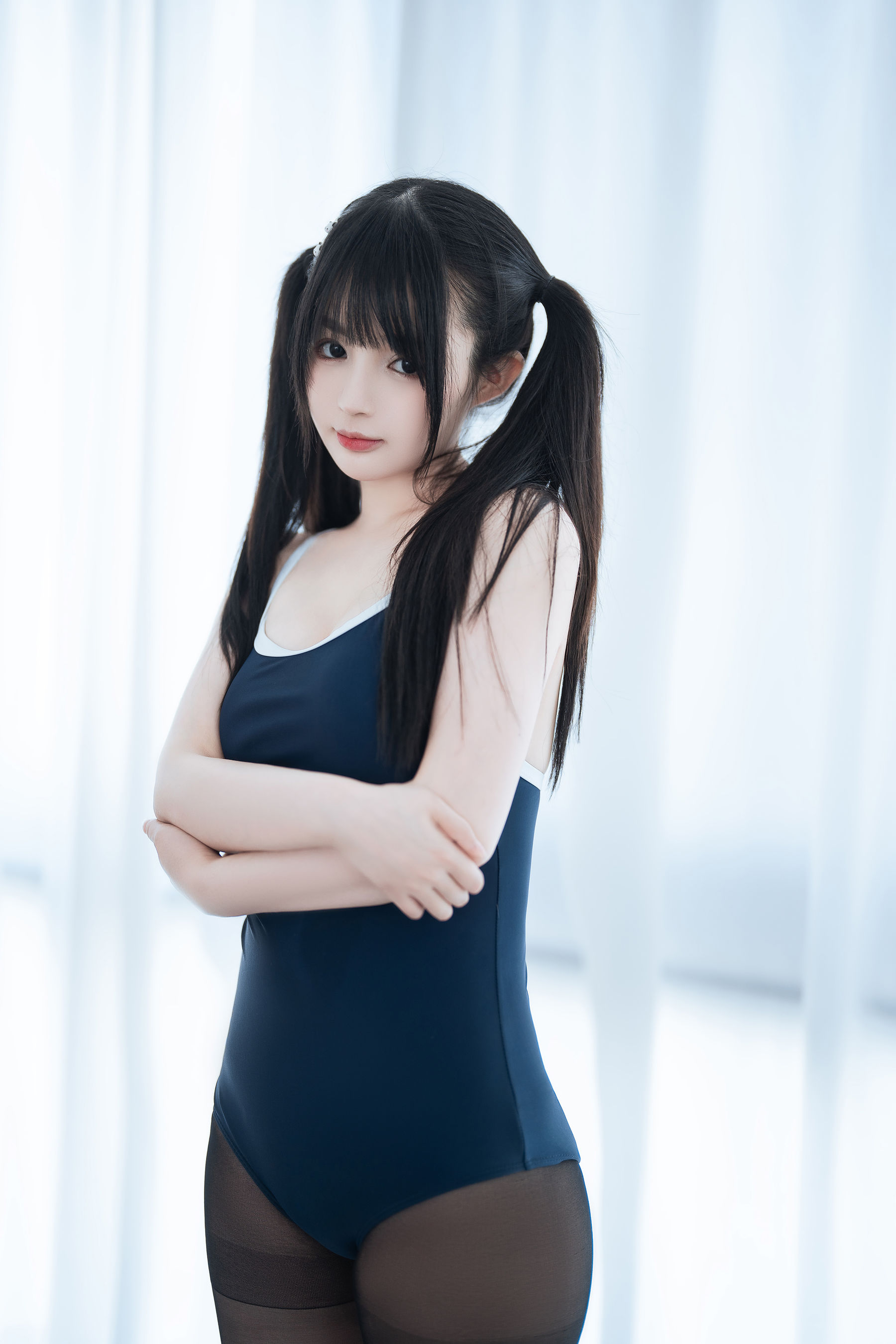 桜井宁宁 – 黑丝死库水 Cosplay-第75张