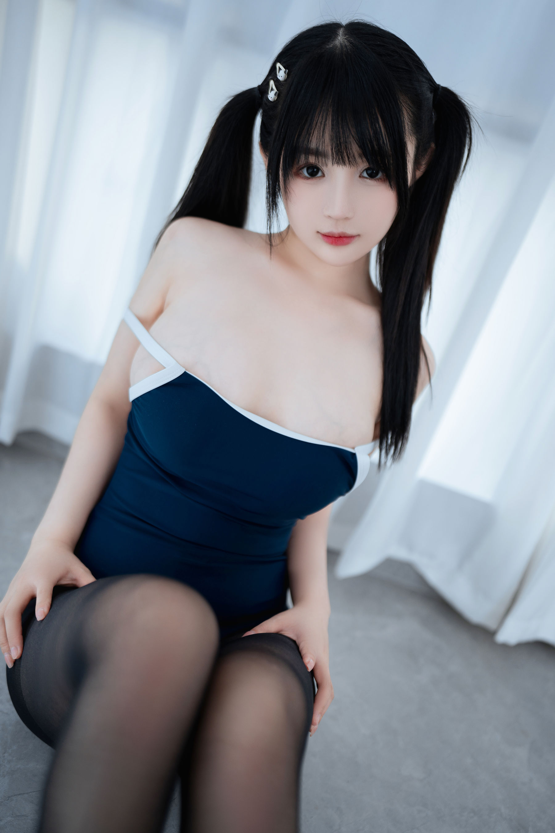桜井宁宁 – 黑丝死库水 Cosplay-第18张