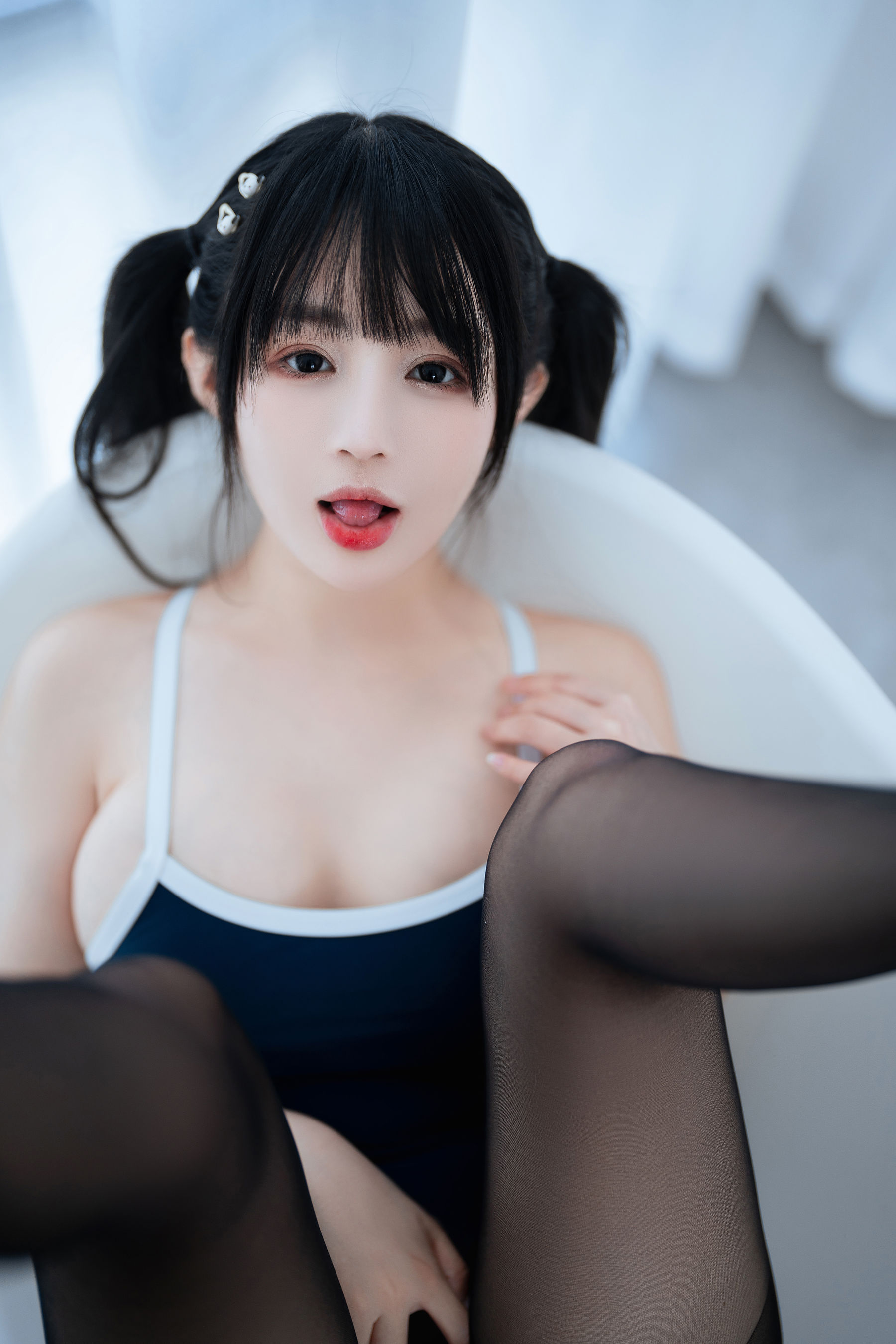 桜井宁宁 – 黑丝死库水 Cosplay-第66张
