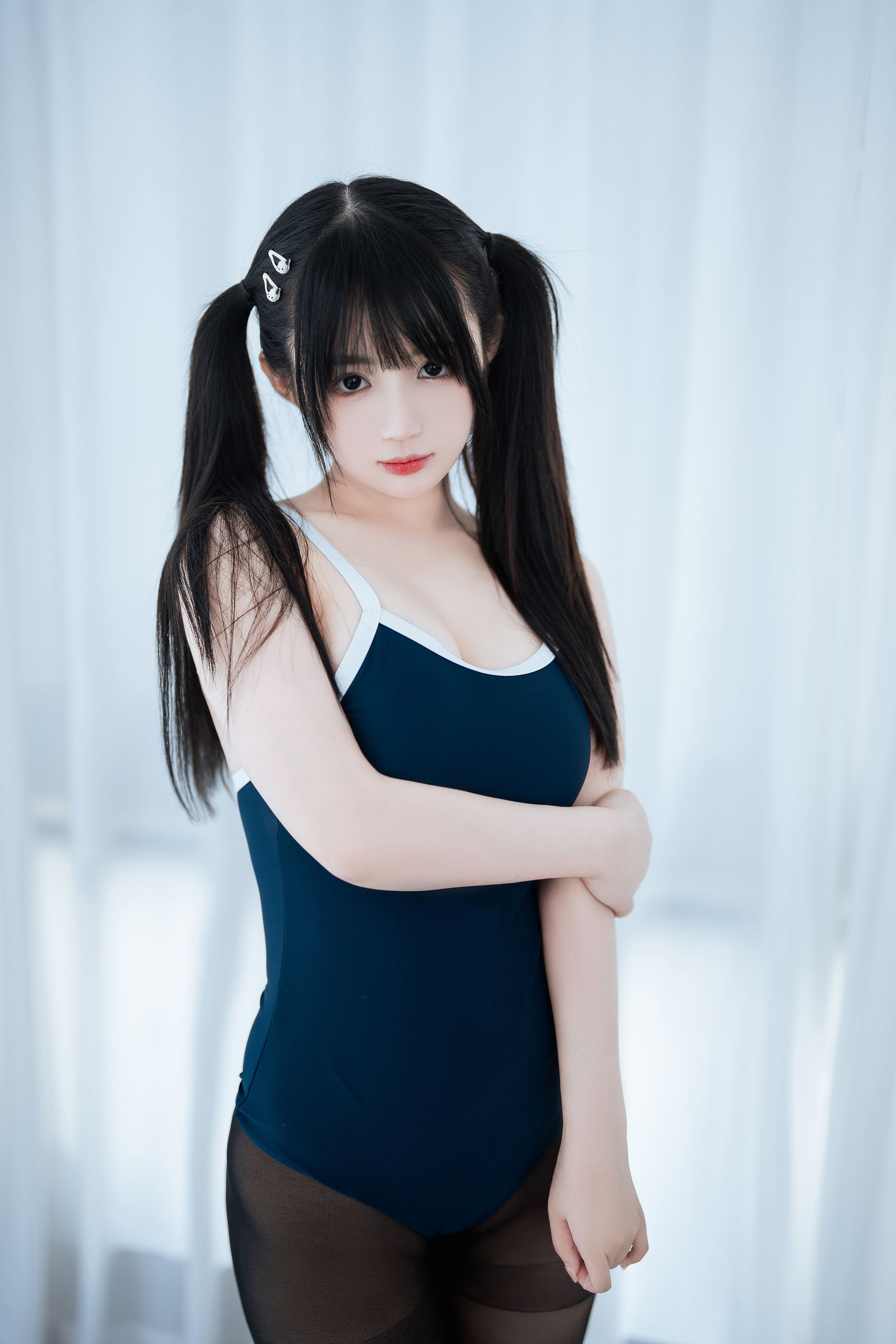 桜井宁宁 – 黑丝死库水 Cosplay-第8张
