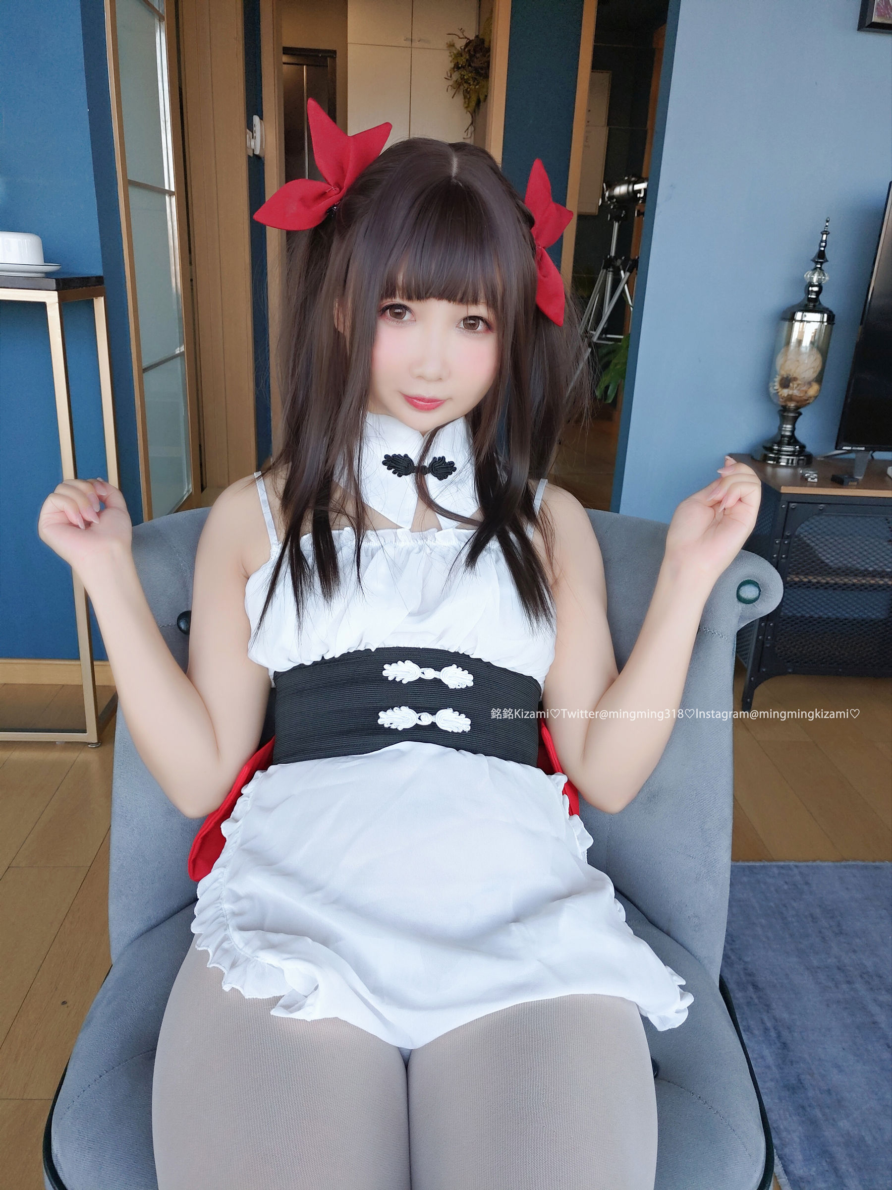 銘銘Kizami 自撮りVol.020 エロ リトルシェフ Cosplay-第59张