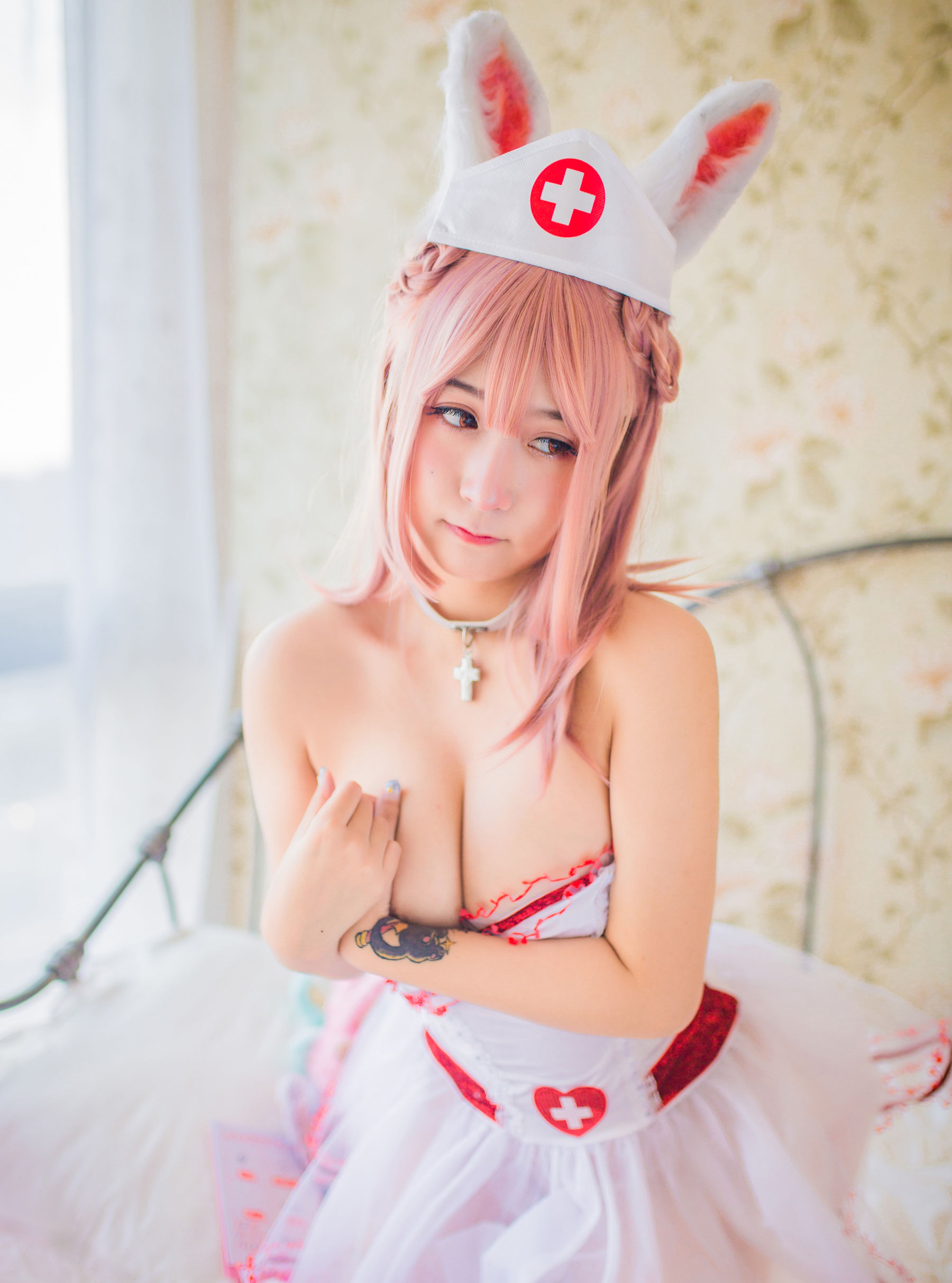 [萝莉COS] 巨乳猫九酱Sakura – 兽の物语 Cosplay-第55张