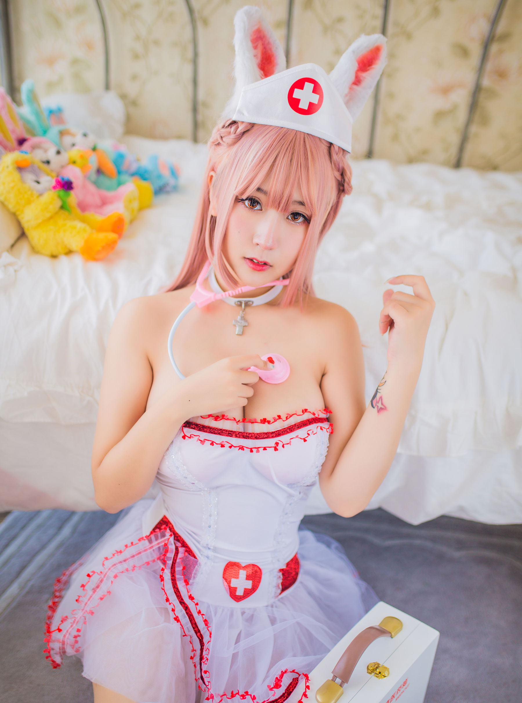 [萝莉COS] 巨乳猫九酱Sakura – 兽の物语 Cosplay-第51张