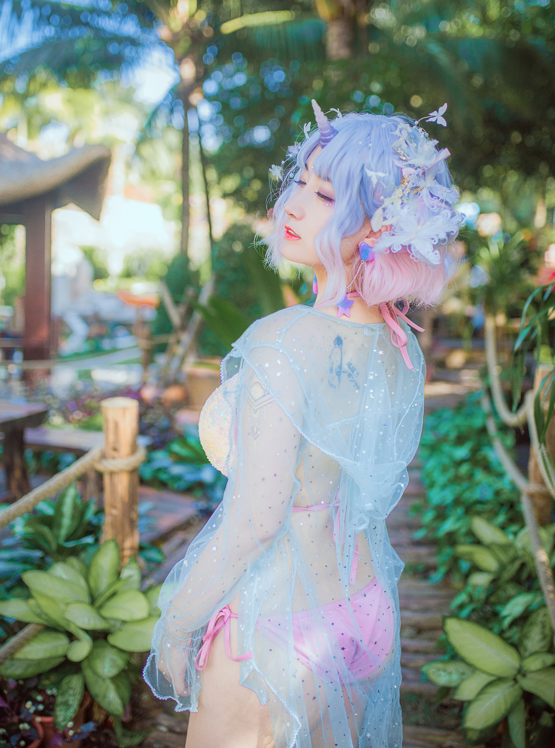 [萝莉COS] 巨乳猫九酱Sakura – 兽の物语 Cosplay-第70张
