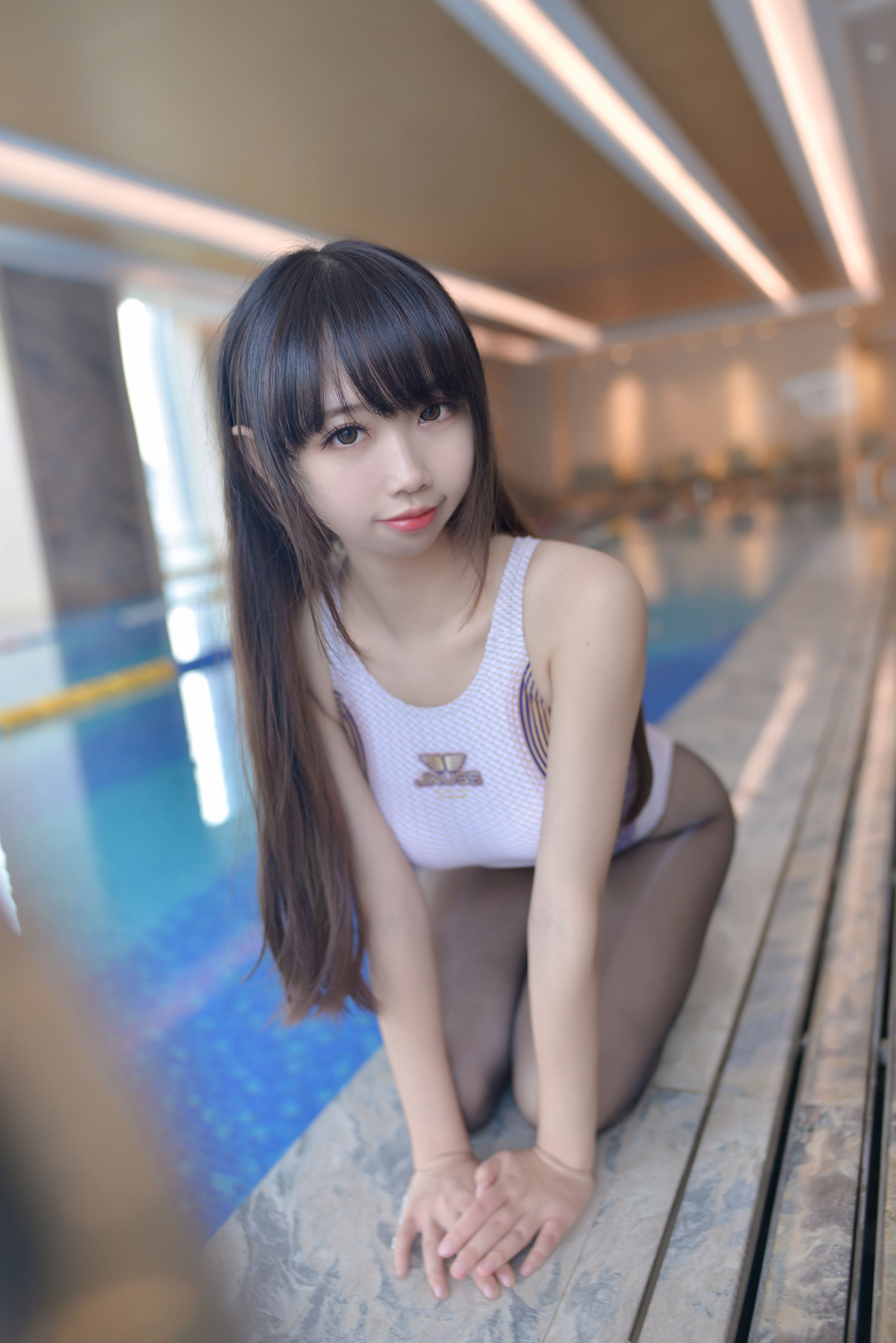 Cos小姐姐雪琪 – 竞技泳衣 Cosplay-第6张