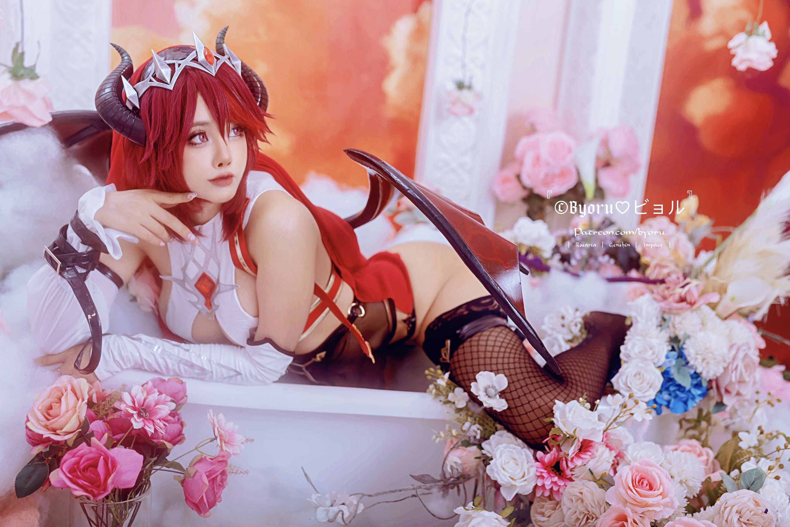 日本性感萝莉Byoru – Rosaria Cosplay-第4张