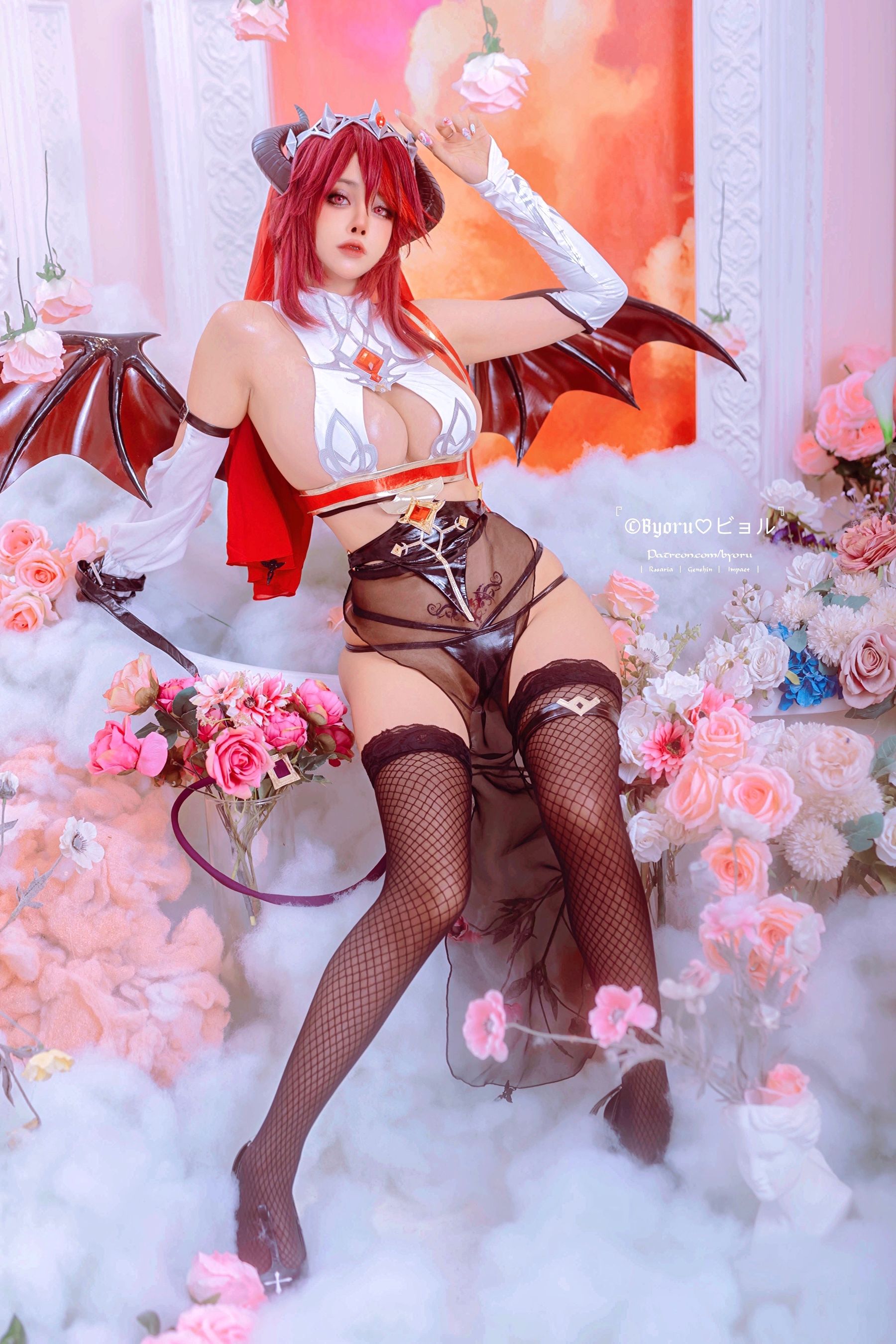 日本性感萝莉Byoru – Rosaria Cosplay-第15张