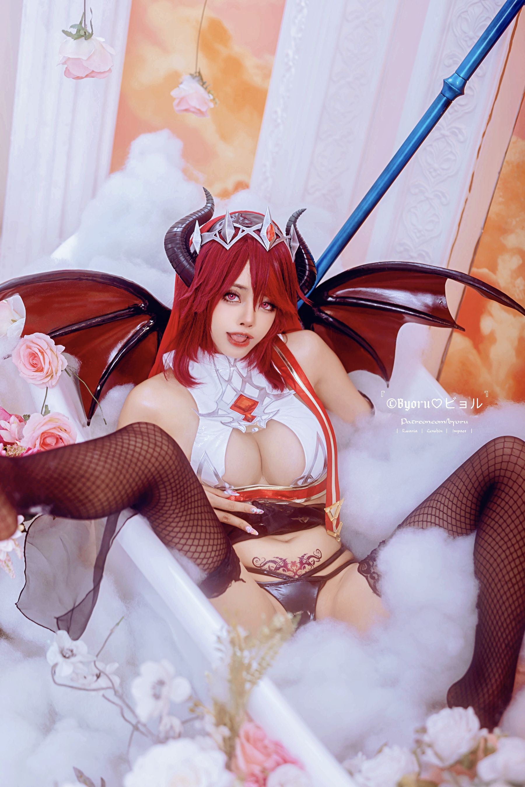日本性感萝莉Byoru – Rosaria Cosplay-第30张