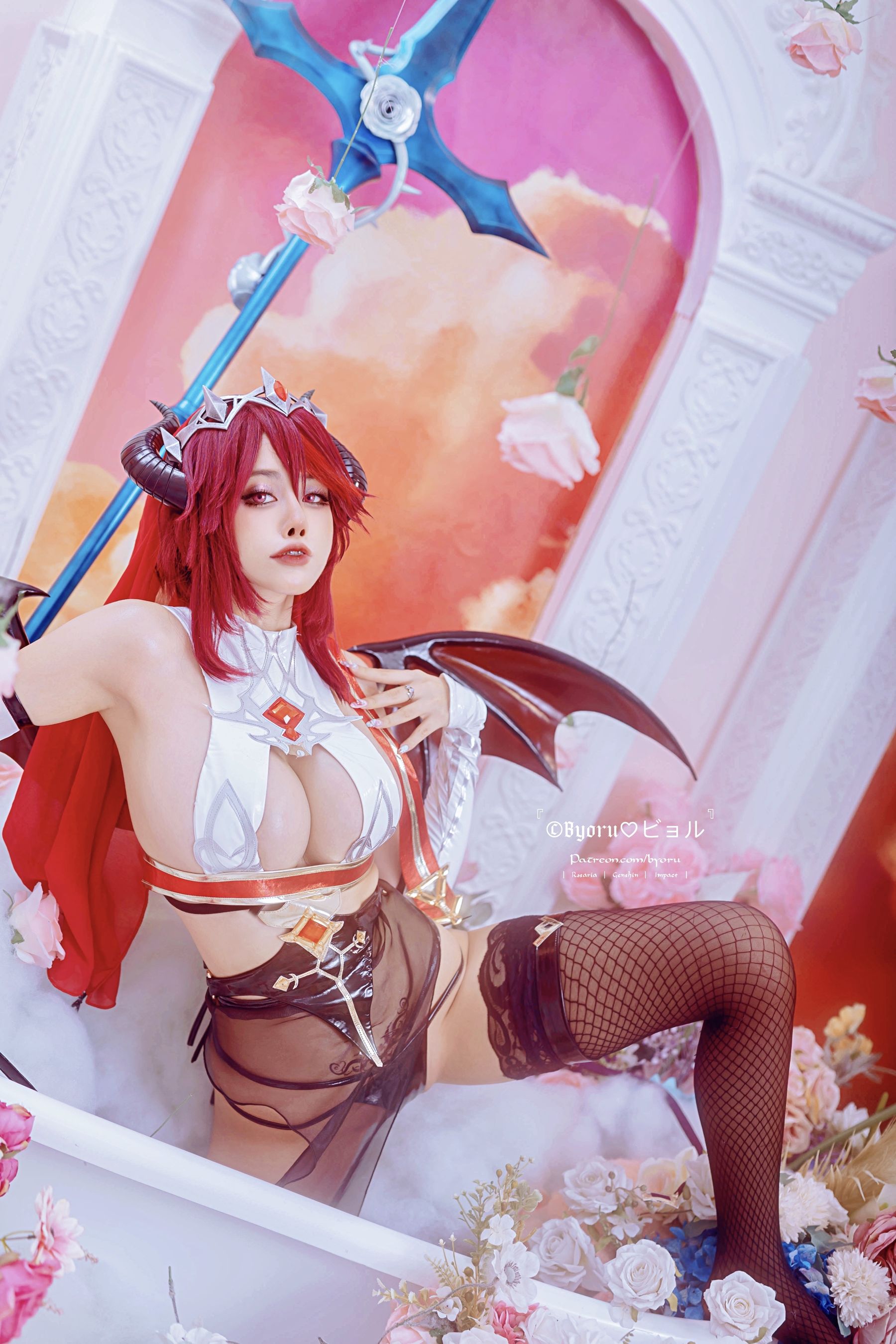 日本性感萝莉Byoru – Rosaria Cosplay-第29张