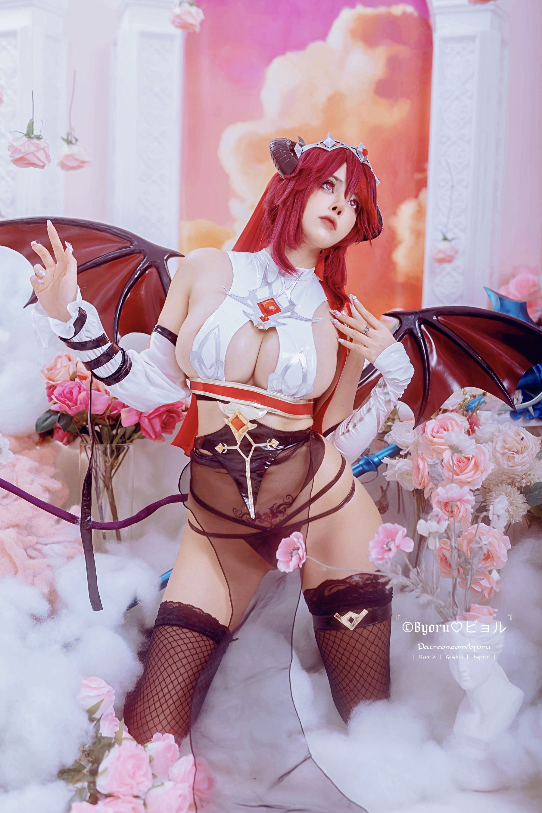 日本性感萝莉Byoru – Rosaria Cosplay-第1张