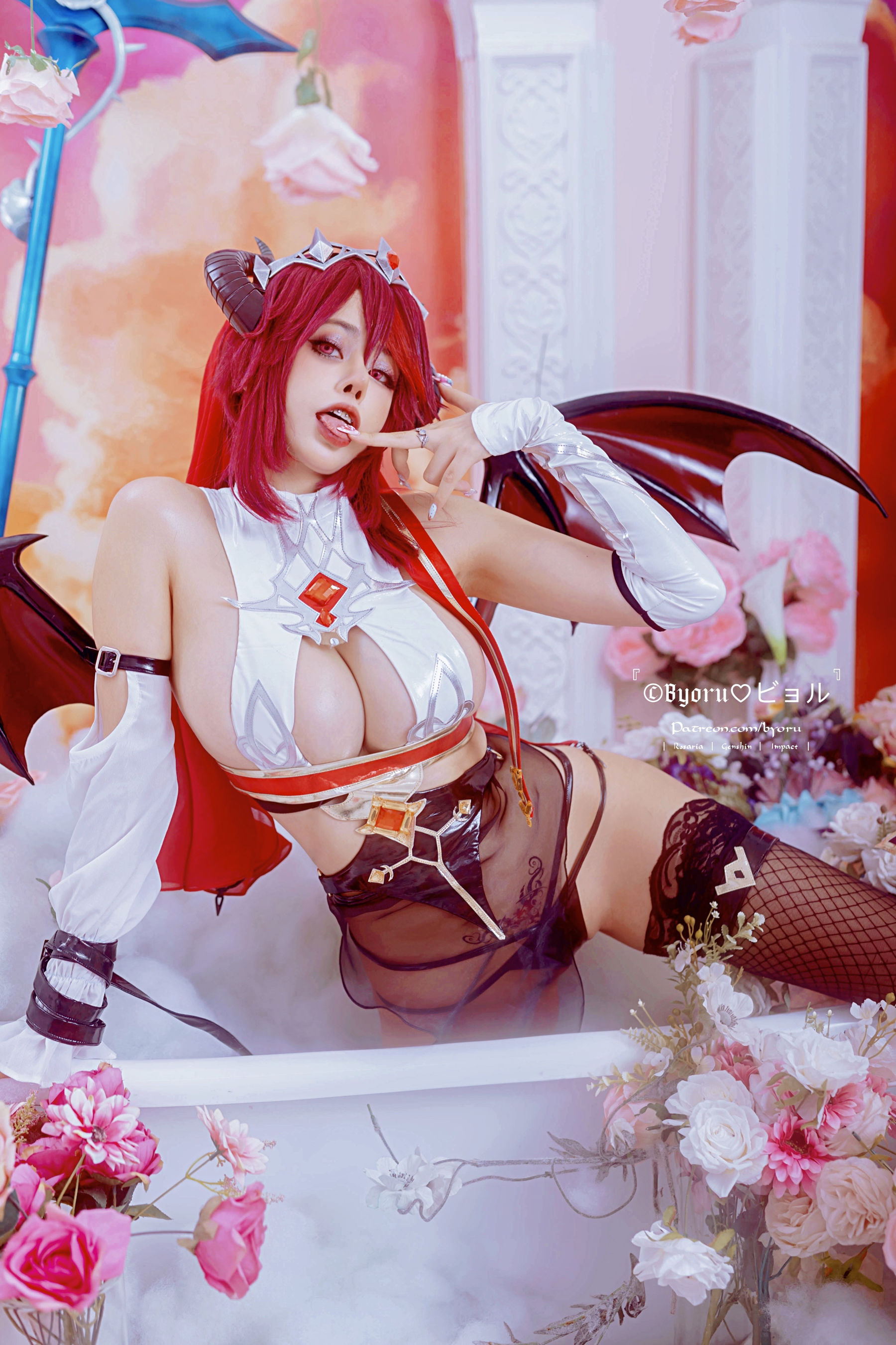 日本性感萝莉Byoru – Rosaria Cosplay-第9张