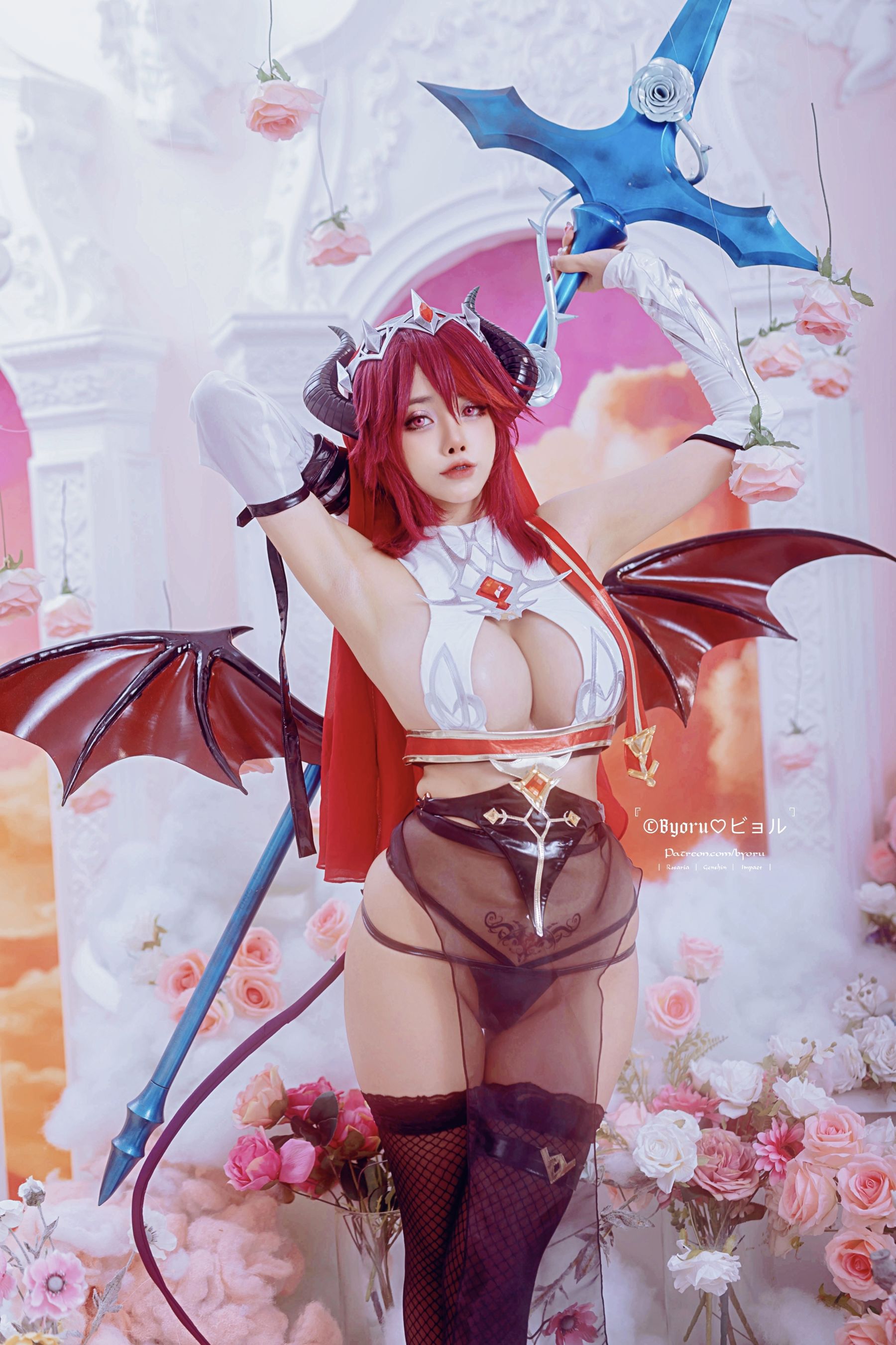 日本性感萝莉Byoru – Rosaria Cosplay-第8张