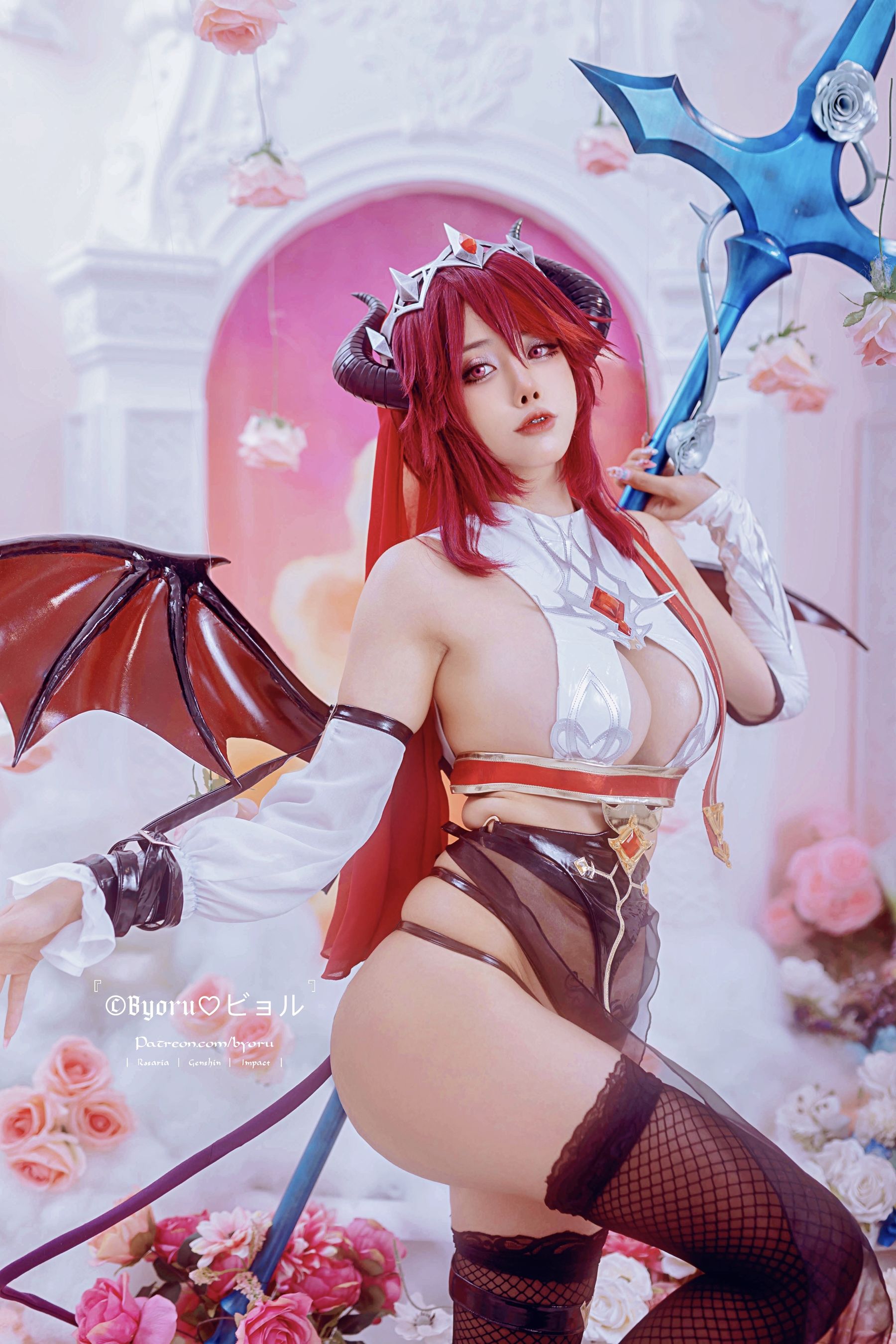 日本性感萝莉Byoru – Rosaria Cosplay-第27张