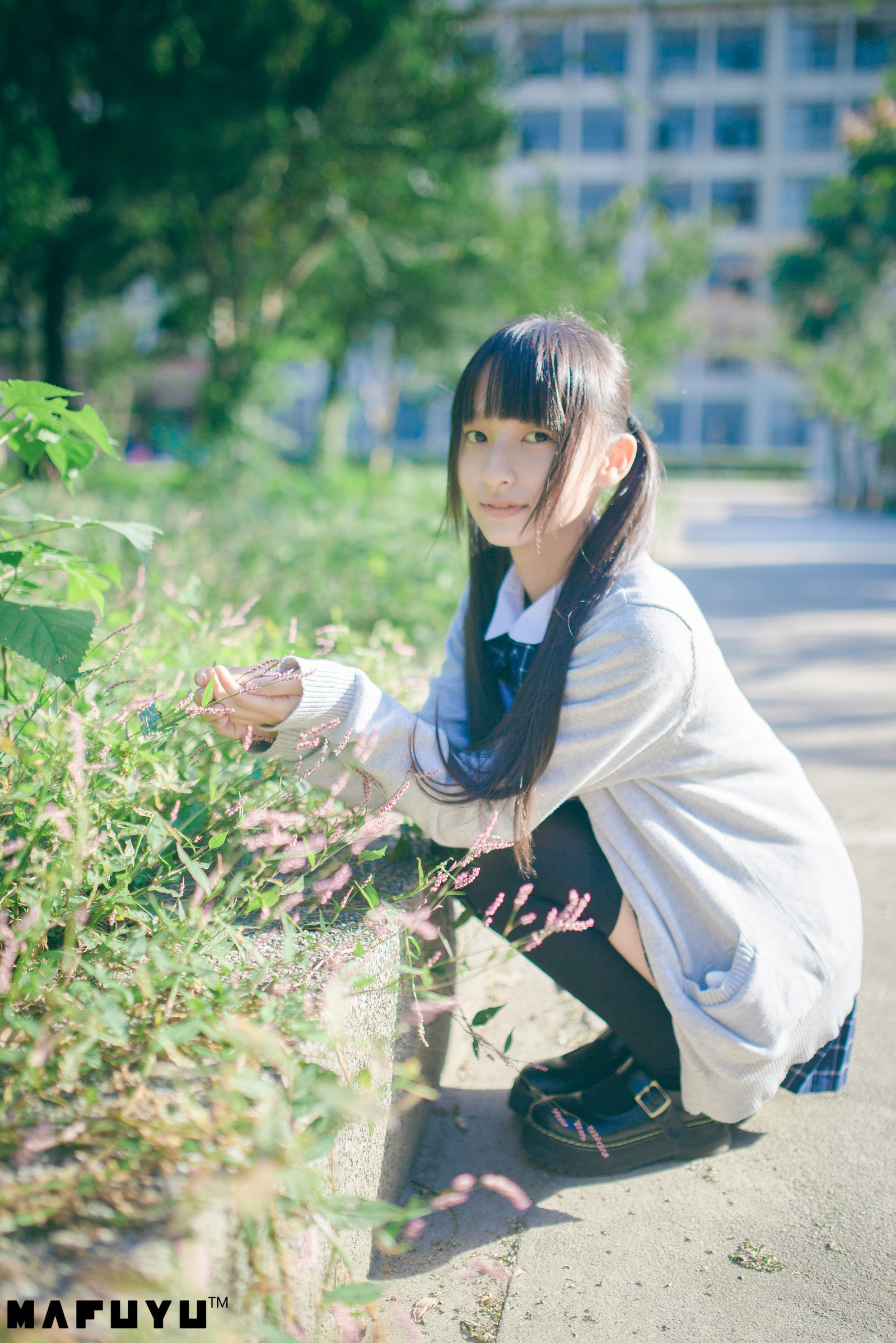 [萝莉COS] 神楽板真冬 阳光校服系列套图 Cosplay-第63张