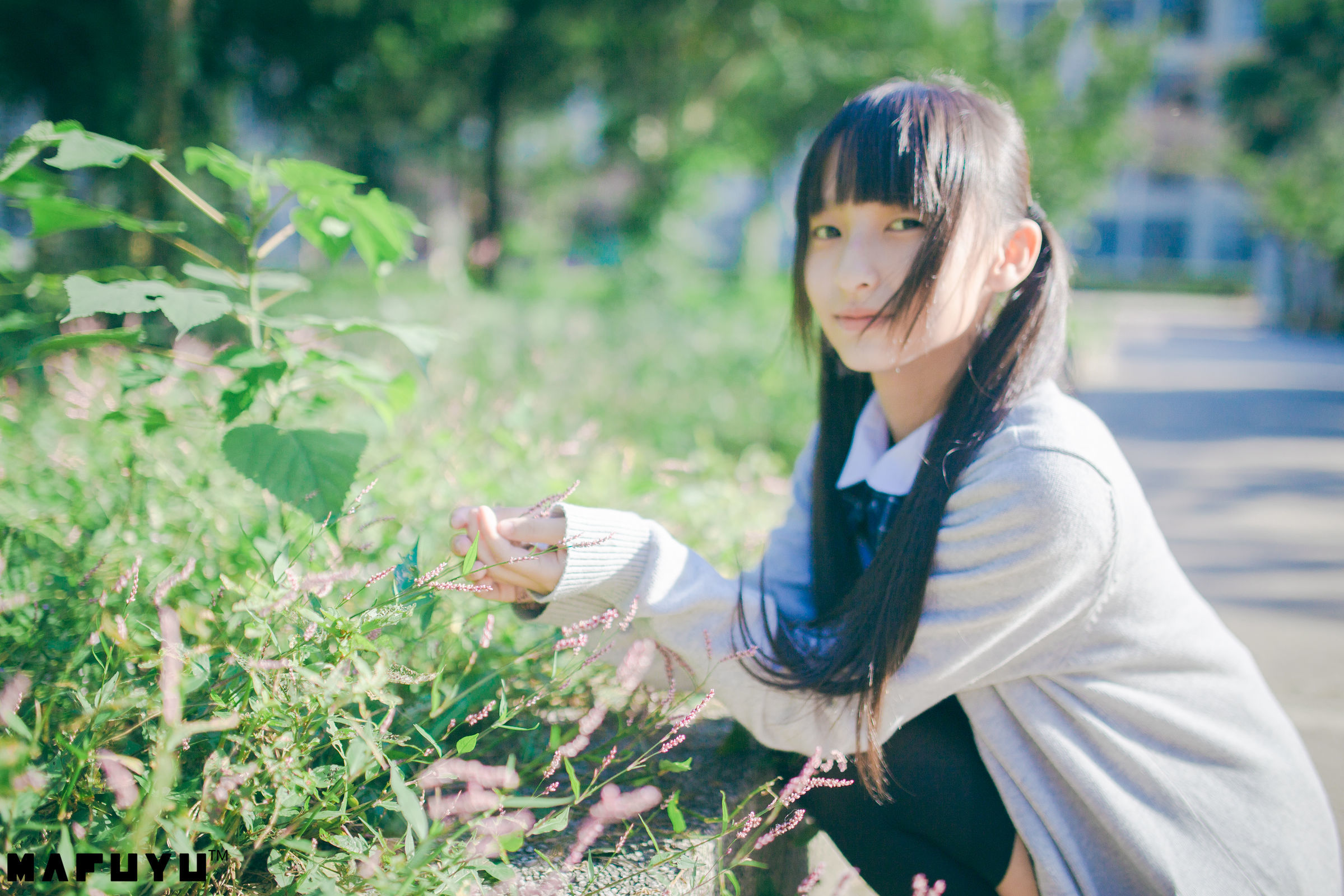 [萝莉COS] 神楽板真冬 阳光校服系列套图 Cosplay-第62张
