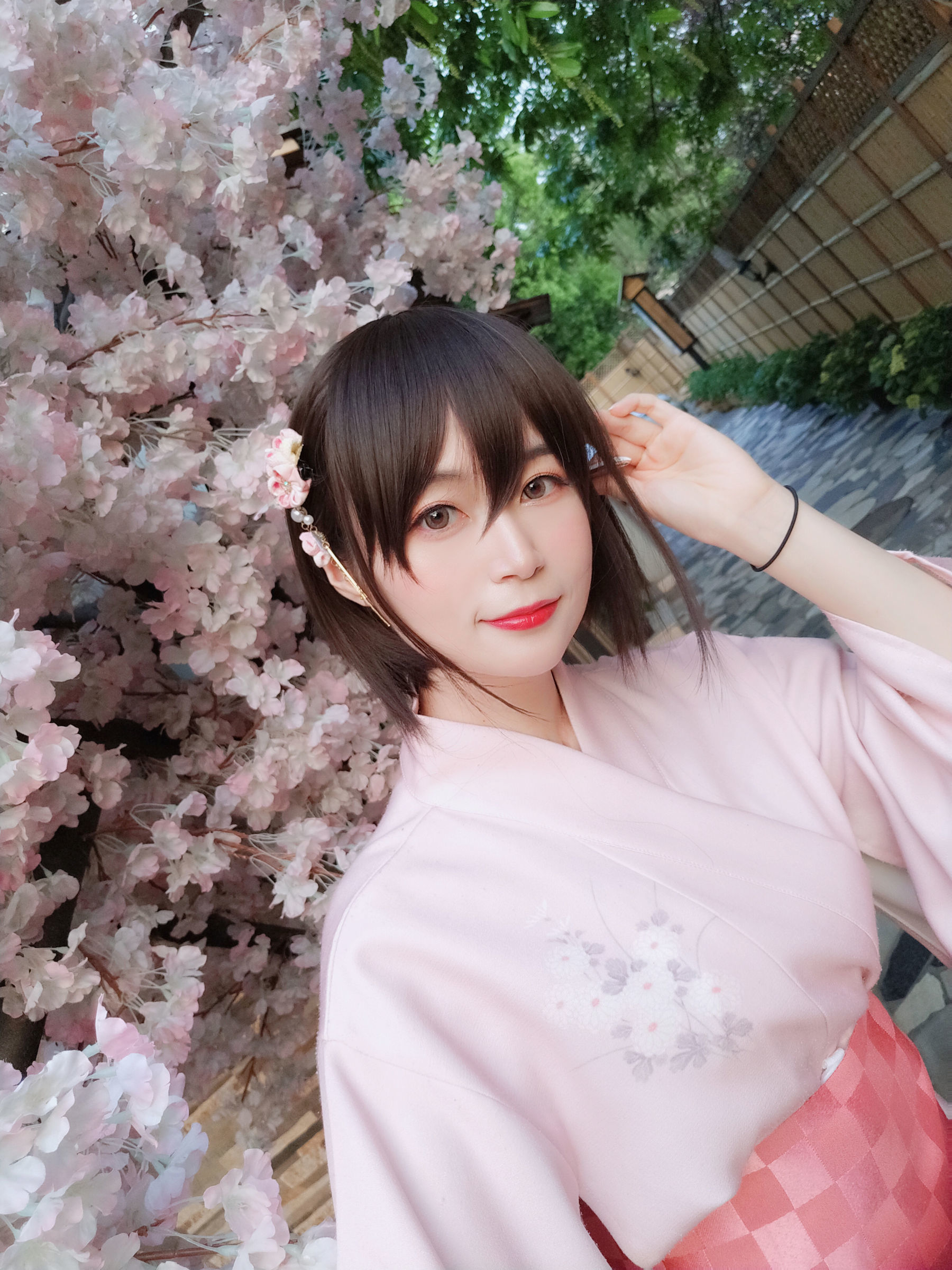 [萝莉COS] 白银 – 和服温泉 Cosplay-第27张
