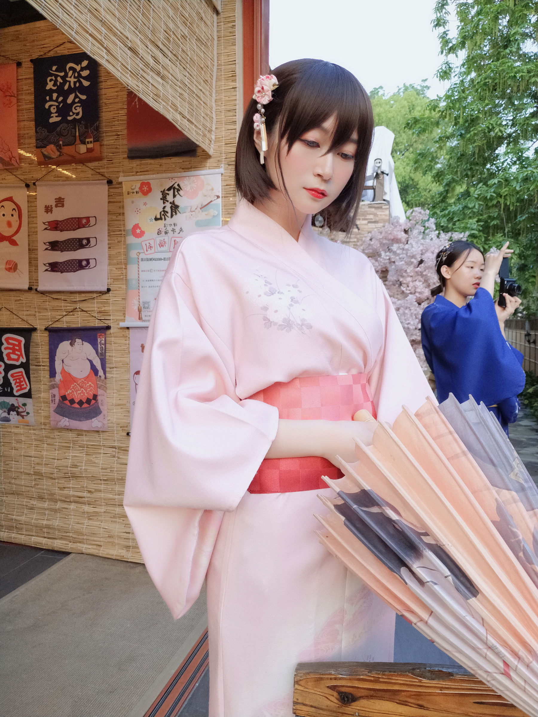 [萝莉COS] 白银 – 和服温泉 Cosplay-第7张