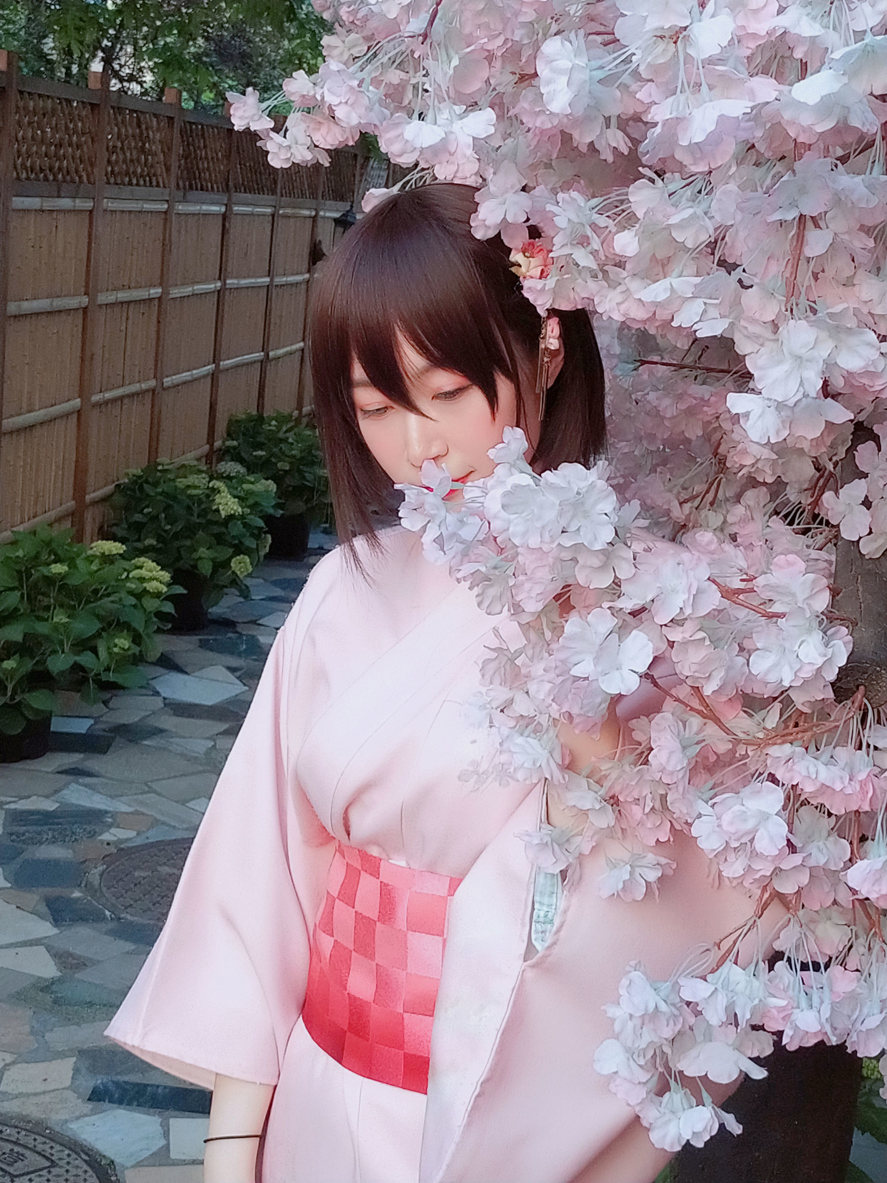 [萝莉COS] 白银 – 和服温泉 Cosplay-第6张