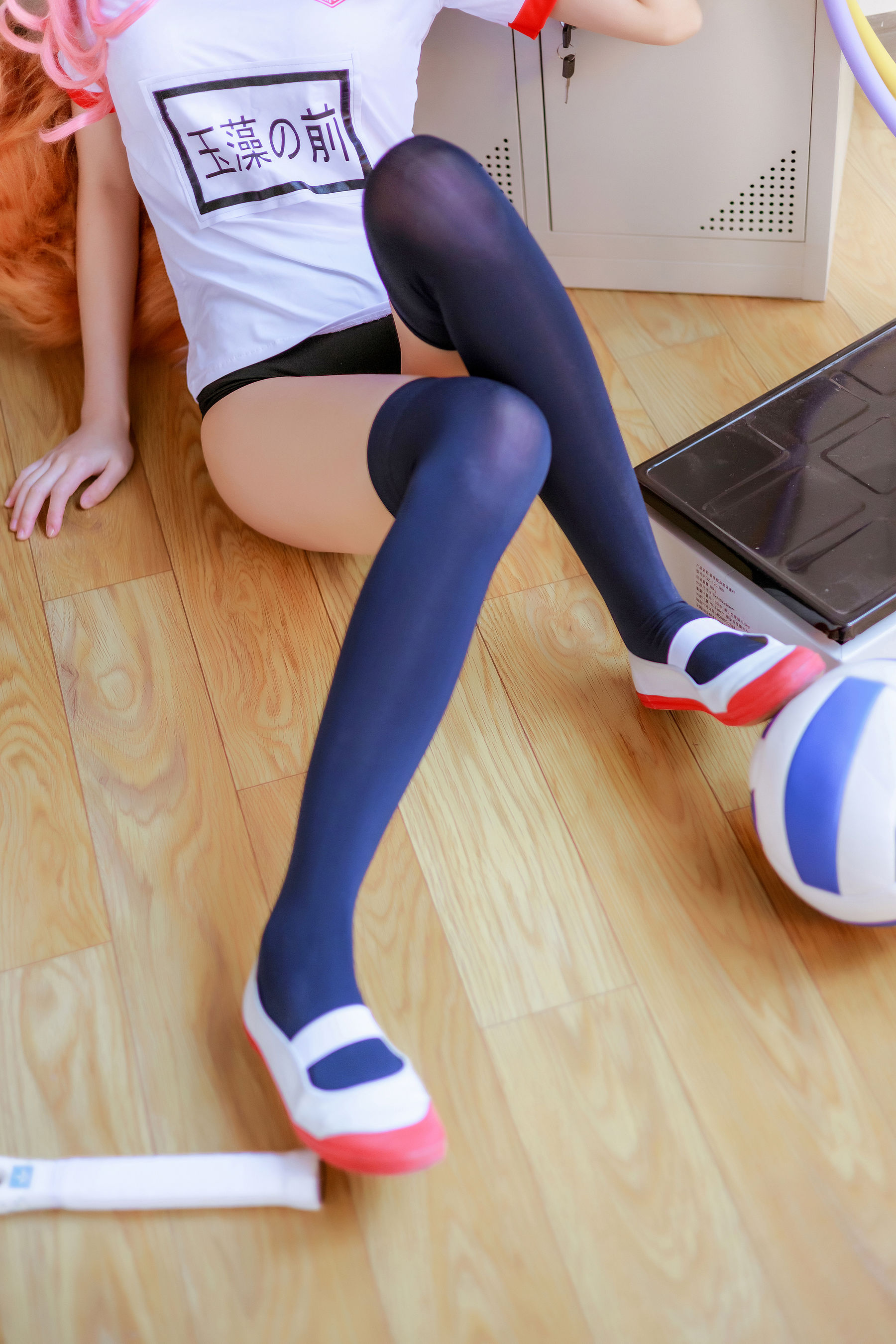桜桃喵 – 玉藻前体操服 Cosplay-第6张
