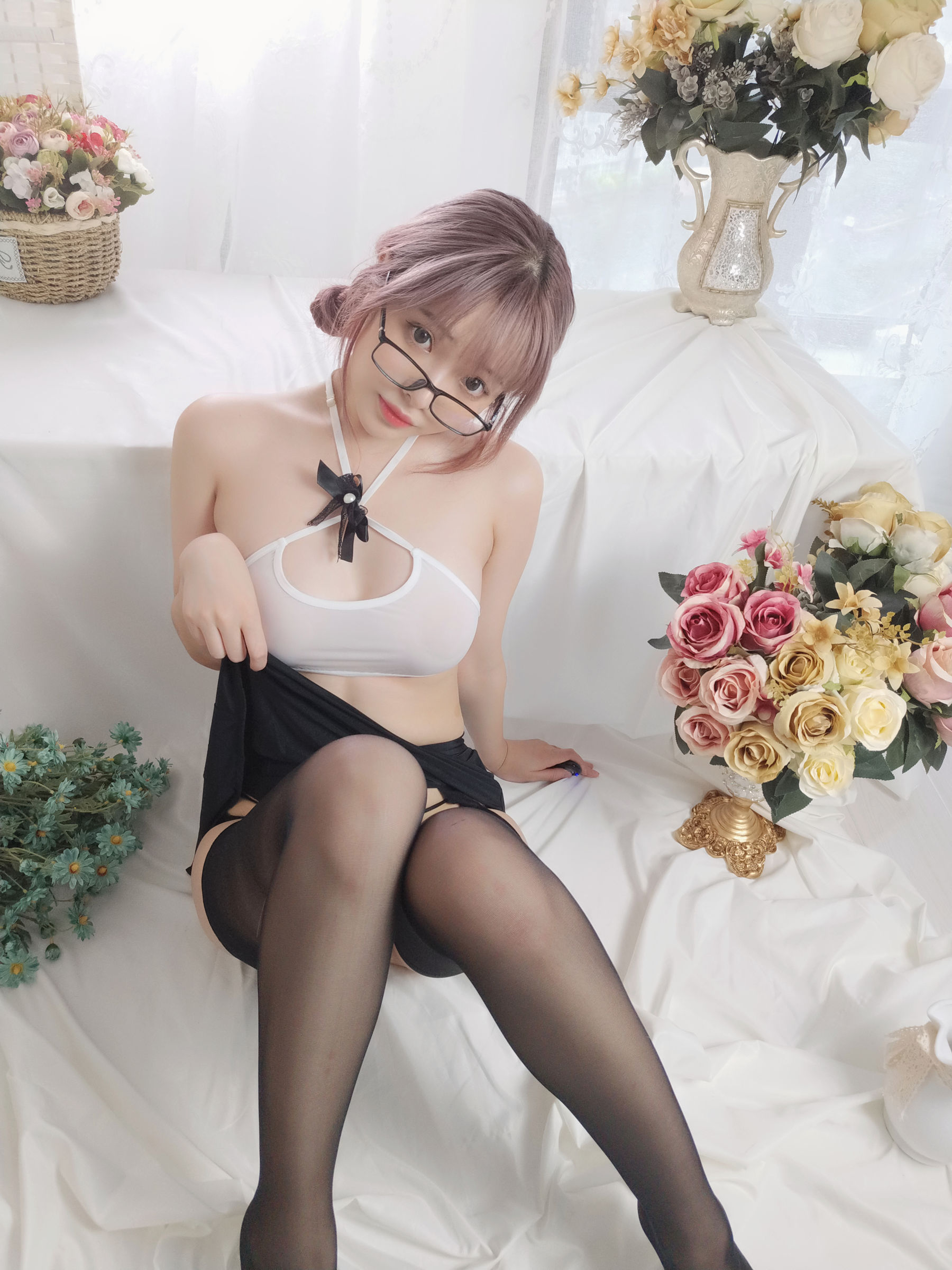 动漫博主雯妹 – OL Cosplay-第24张