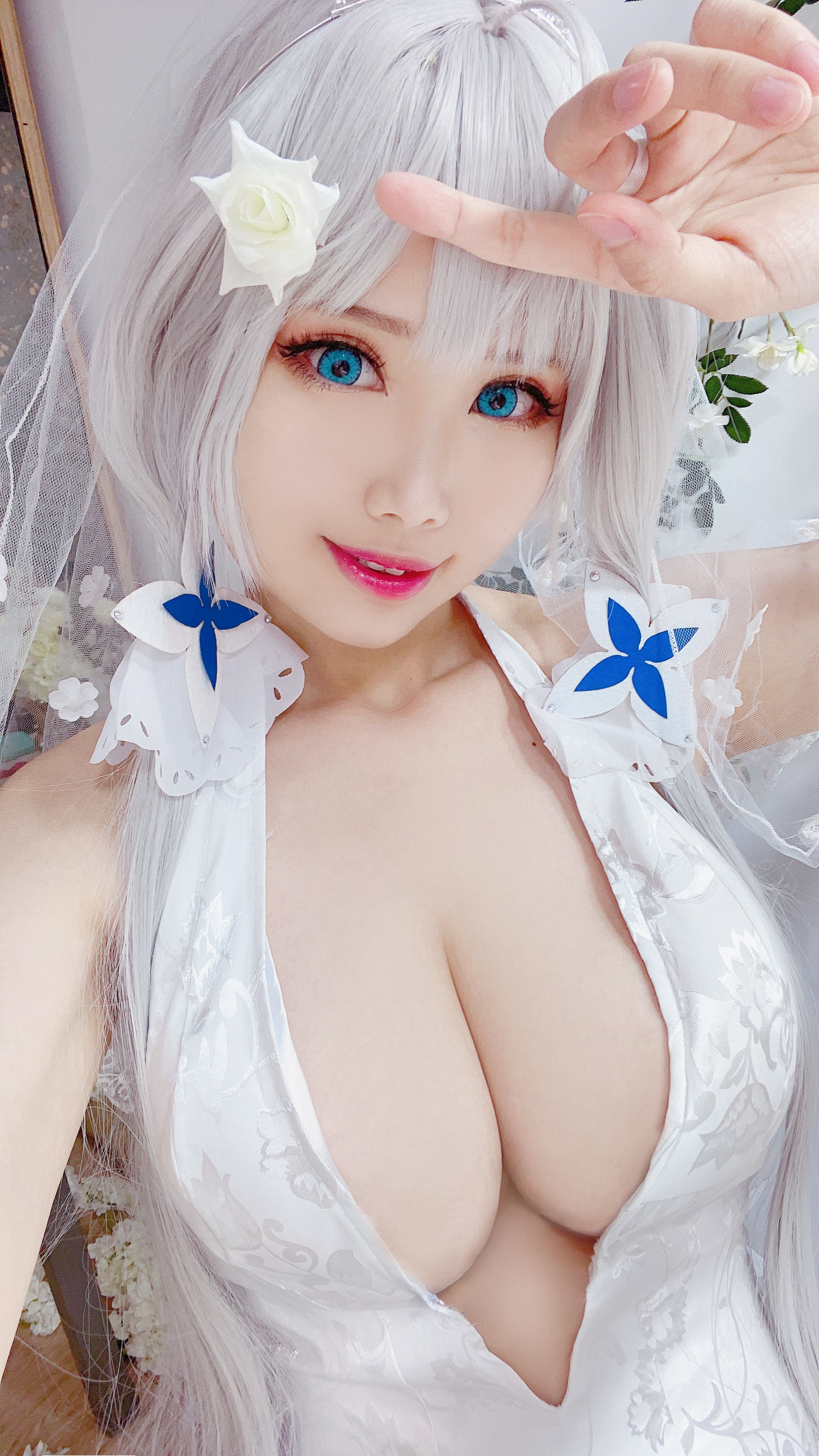 Coser萱-KaYa – アズールレーン イラストリアス Cosplay-第1张
