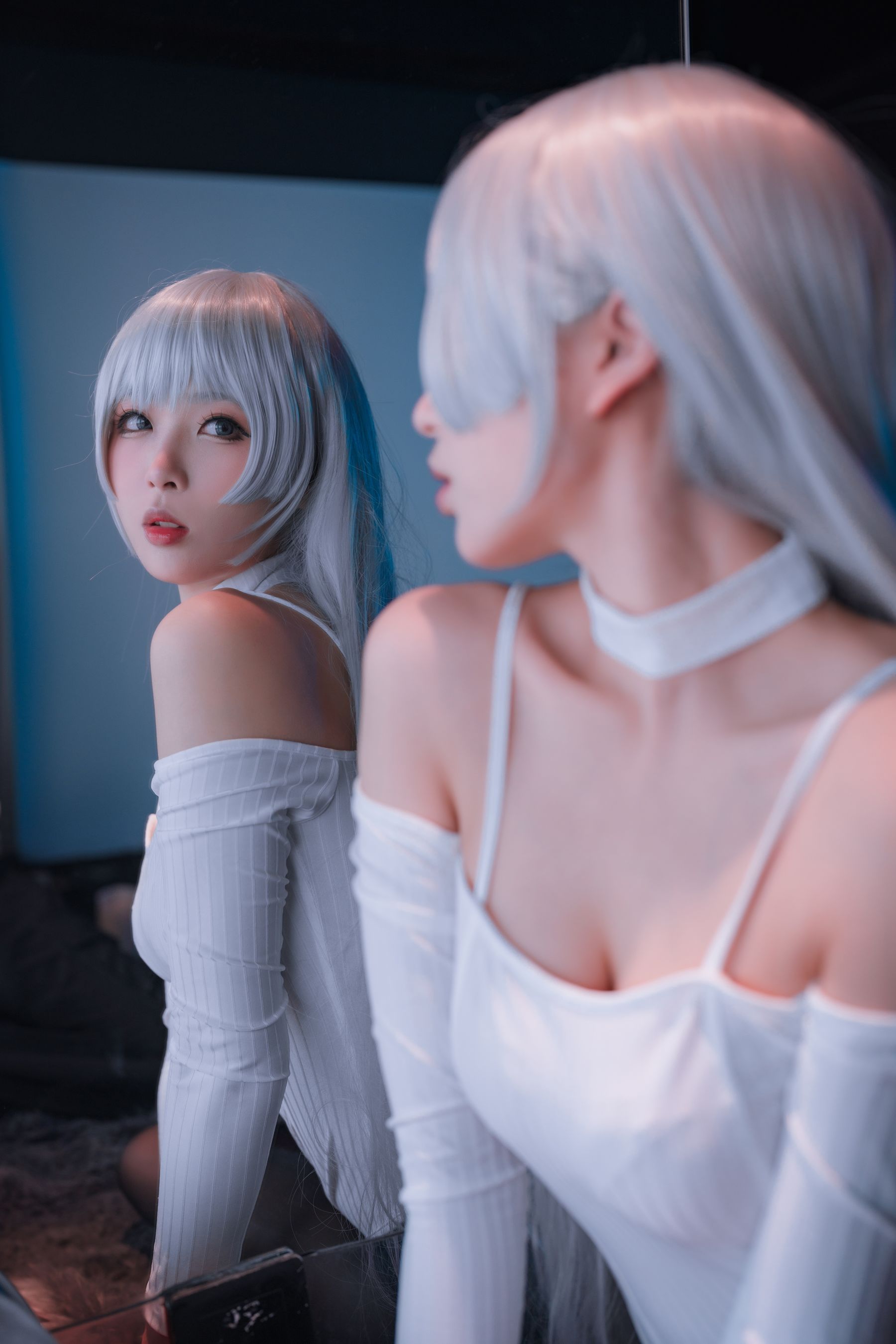 轩萧学姐 – 高开叉运动鞋 茑 Cosplay-第53张
