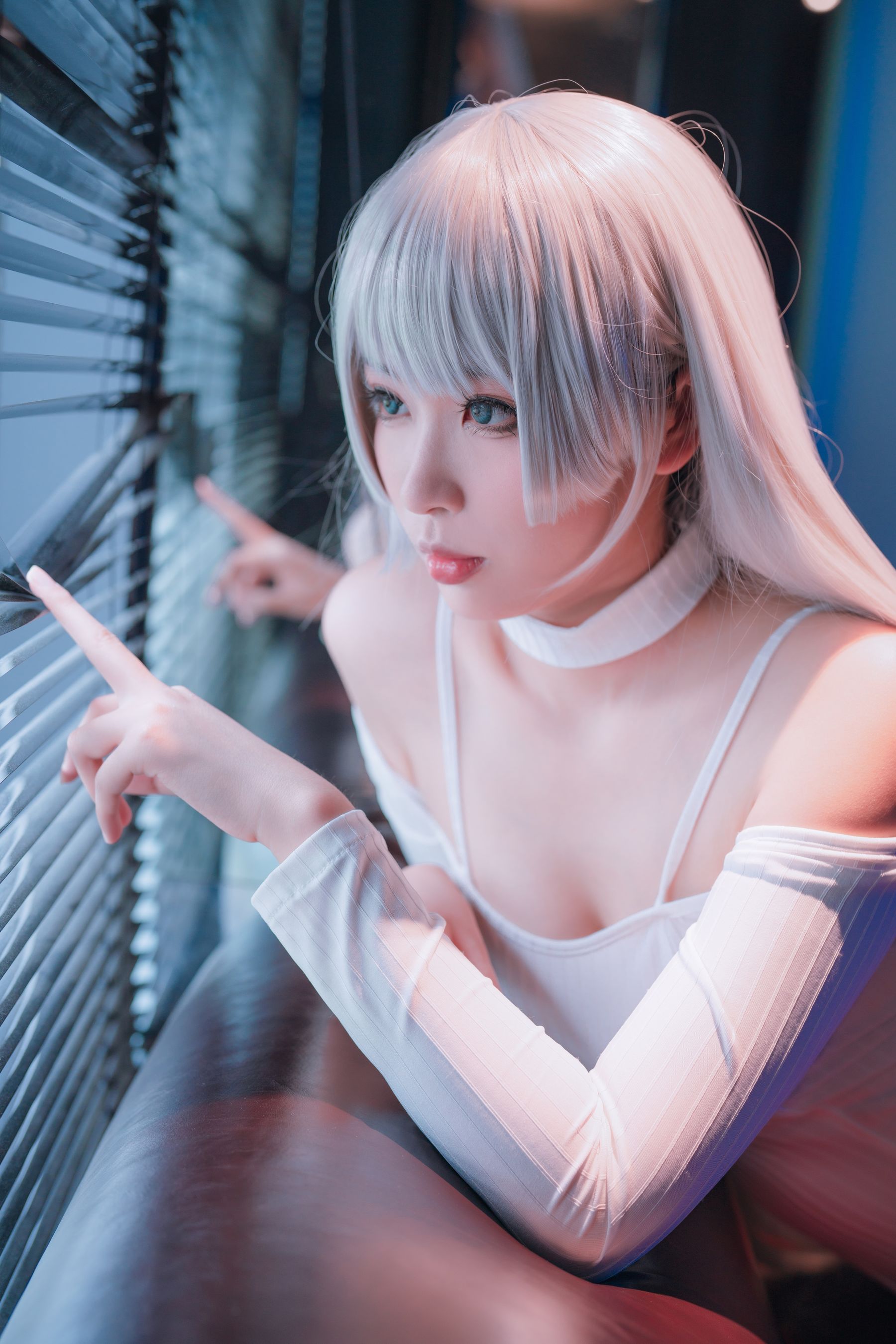 轩萧学姐 – 高开叉运动鞋 茑 Cosplay-第50张