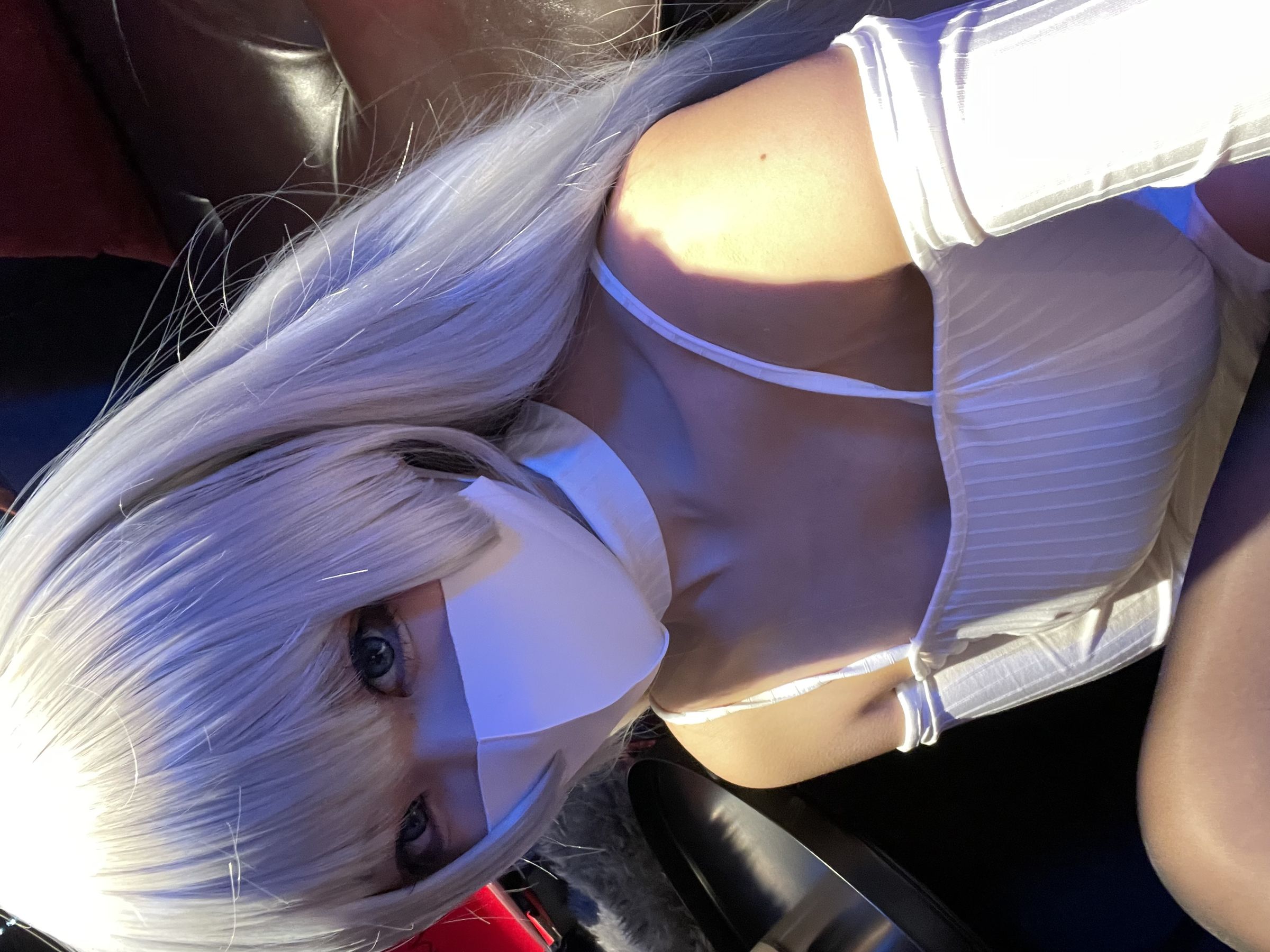 轩萧学姐 – 高开叉运动鞋 茑 Cosplay-第2张