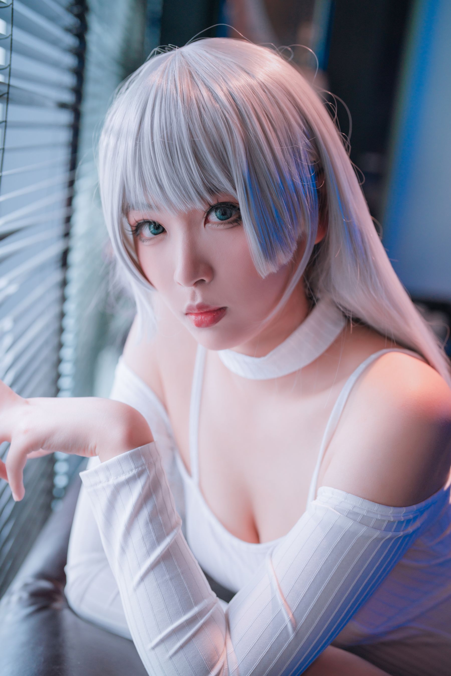 轩萧学姐 – 高开叉运动鞋 茑 Cosplay-第49张