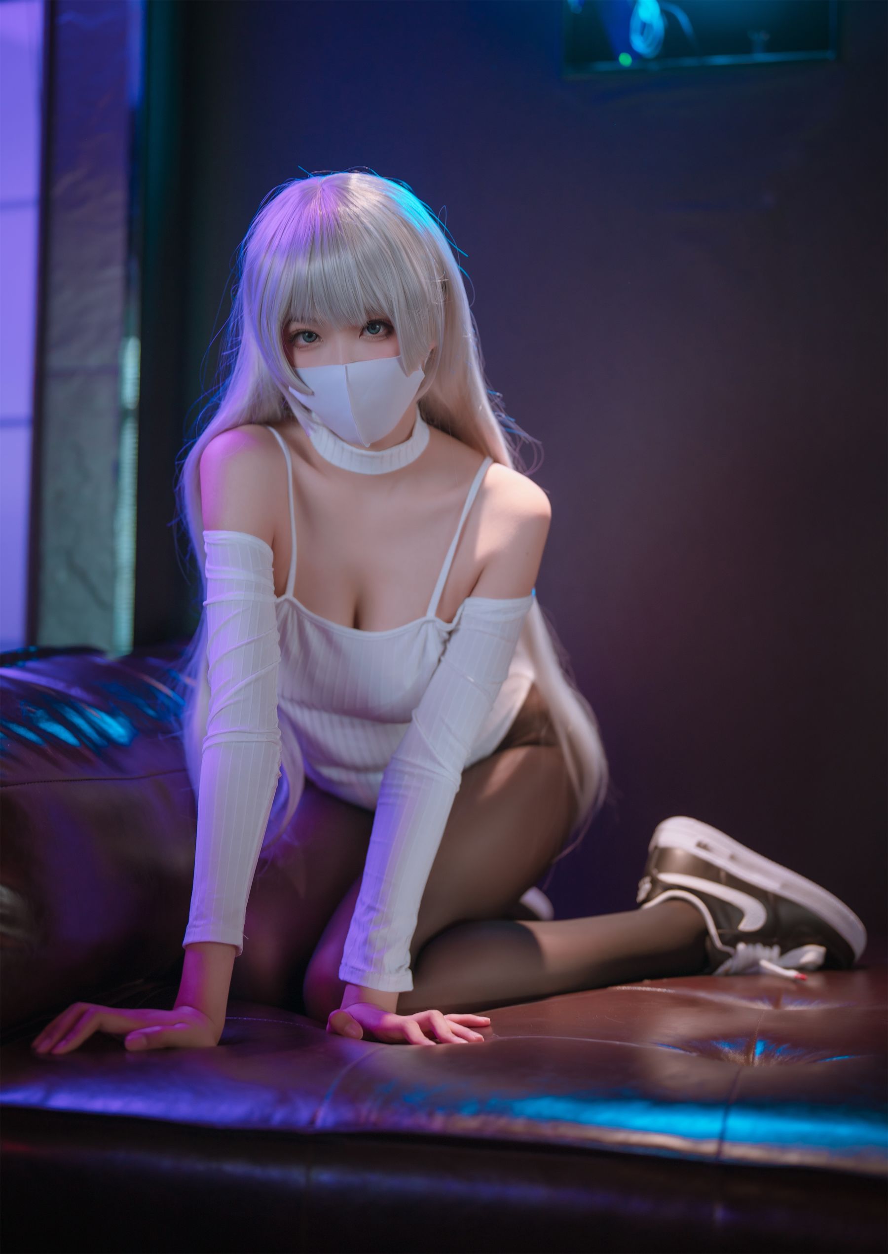 轩萧学姐 – 高开叉运动鞋 茑 Cosplay-第5张