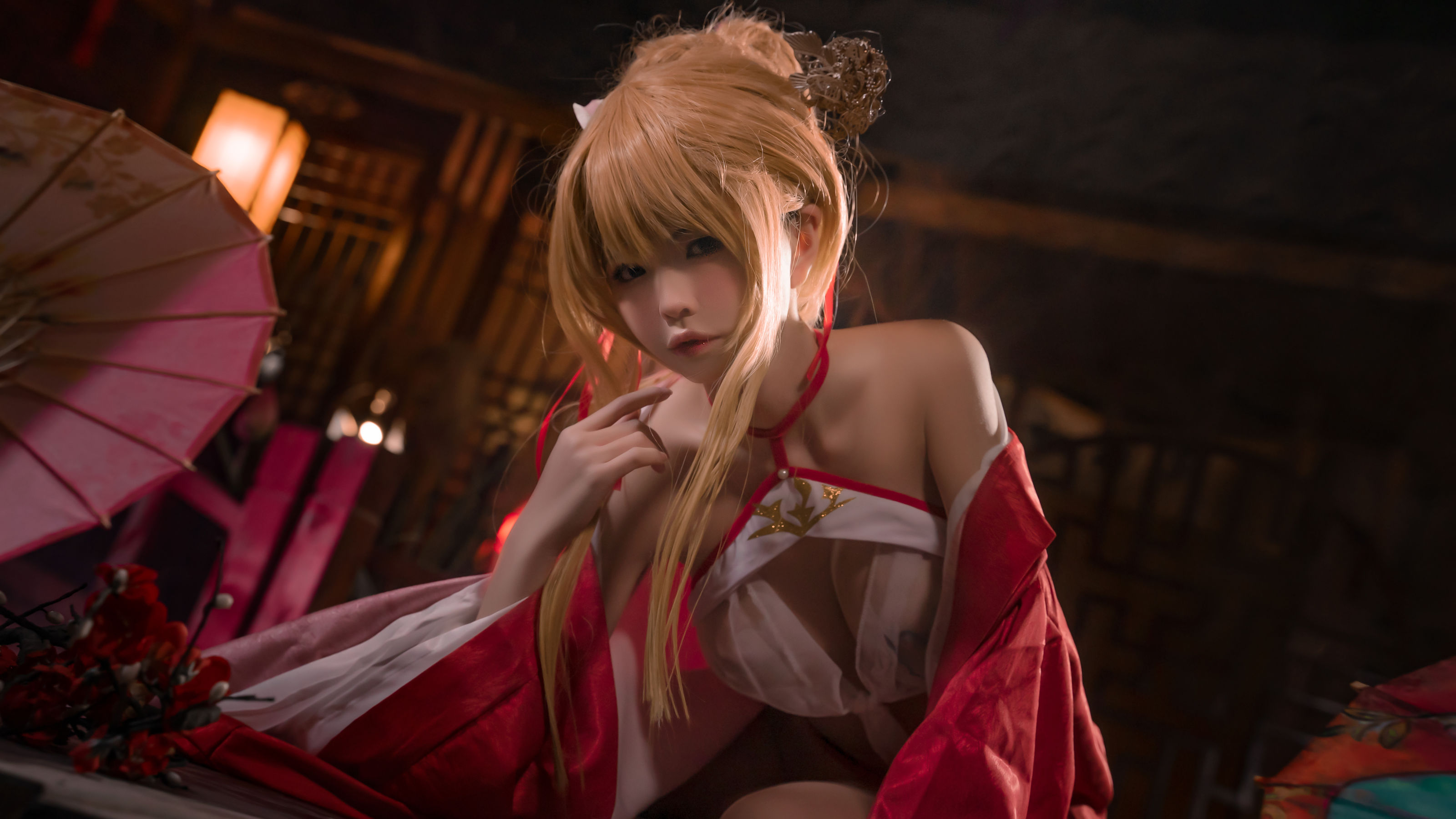 可可老师 – 碧蓝航线 光荣凉夜春雪 Cosplay-第32张
