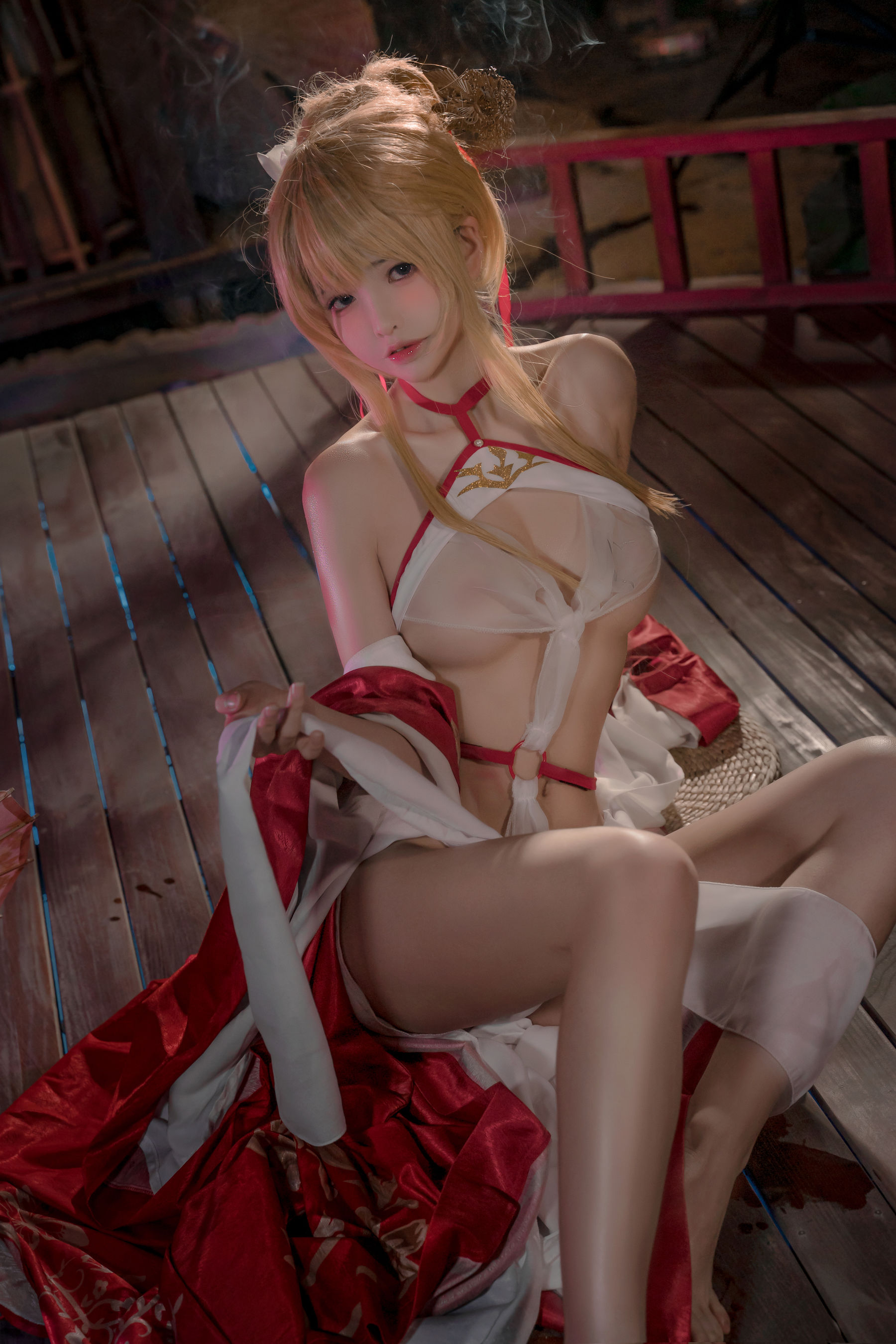 可可老师 – 碧蓝航线 光荣凉夜春雪 Cosplay-第37张