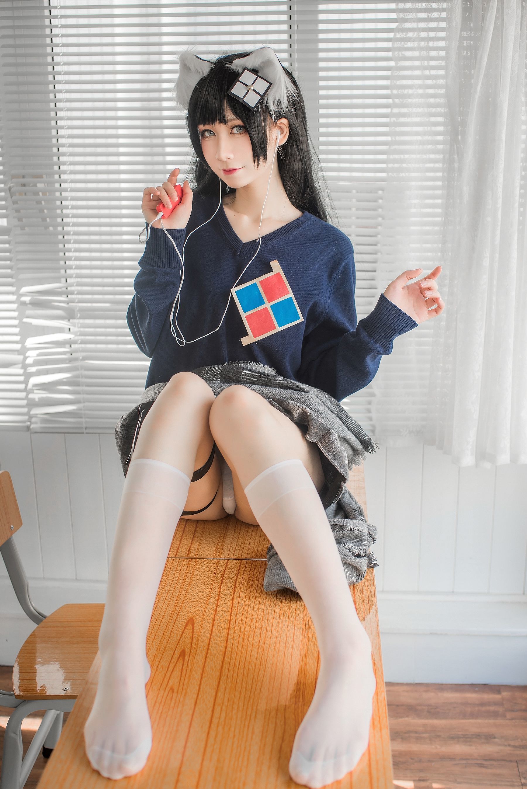izumi泉桃子福利 – 纯白毕业季 Cosplay-第34张