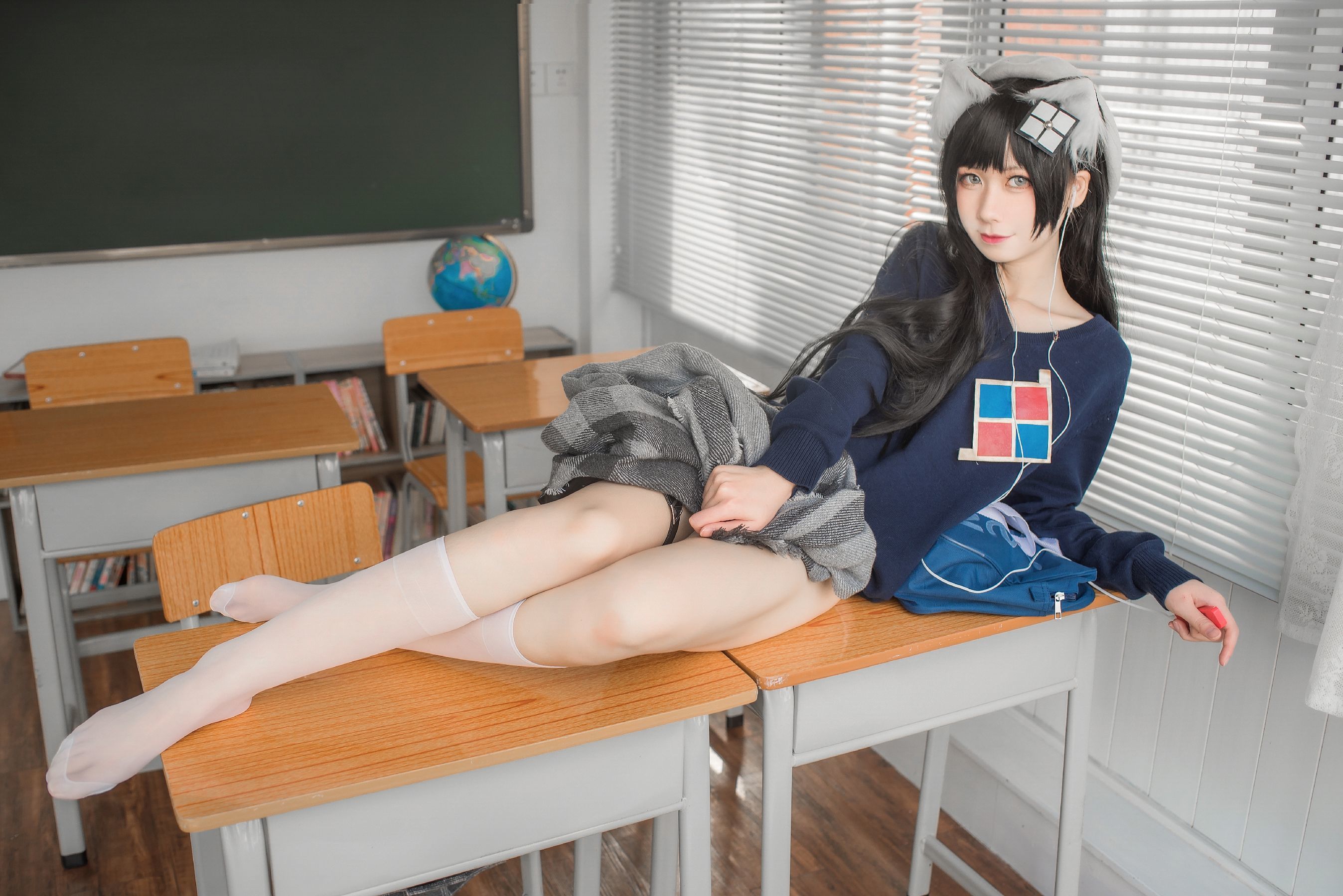 izumi泉桃子福利 – 纯白毕业季 Cosplay-第32张