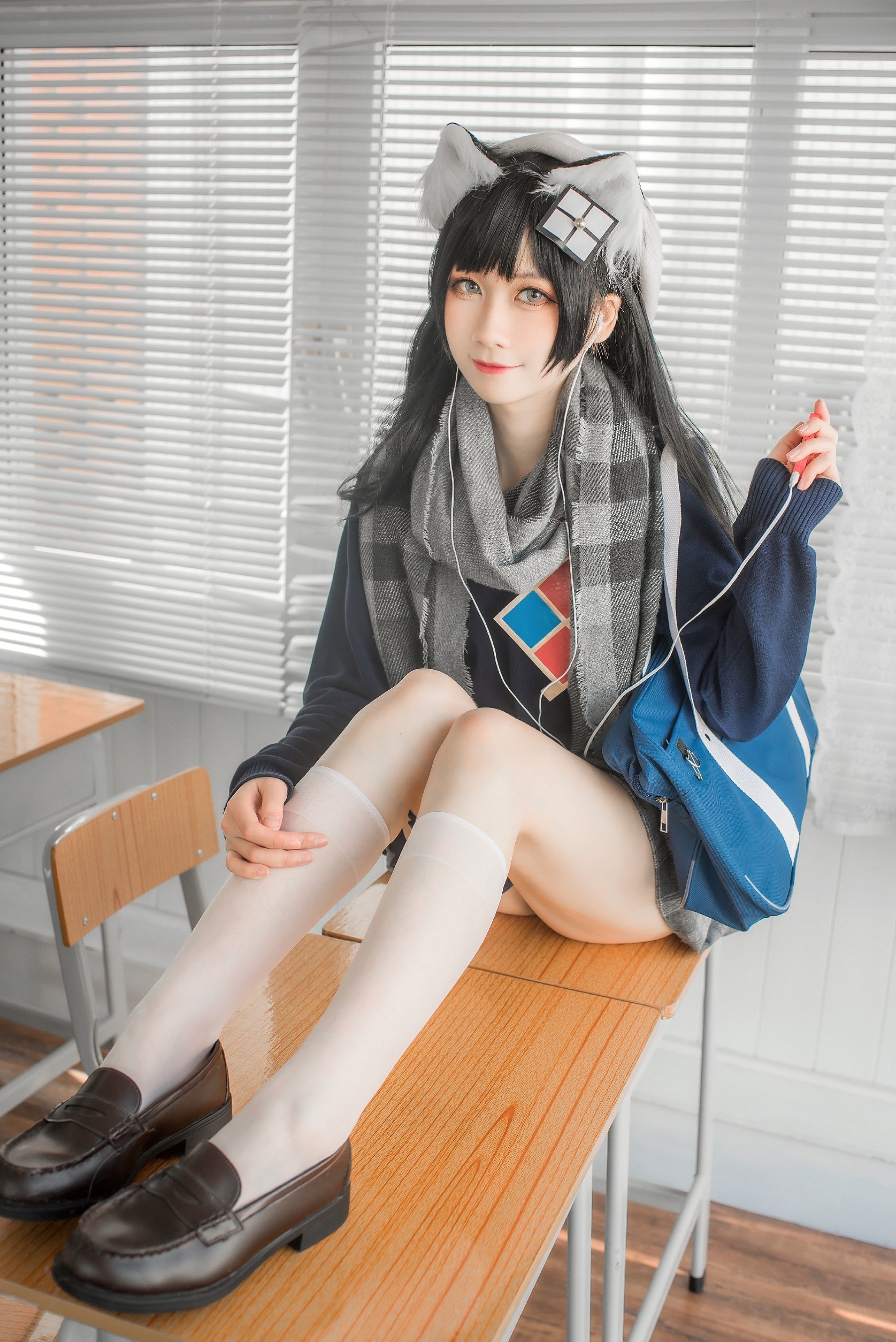 izumi泉桃子福利 – 纯白毕业季 Cosplay-第7张
