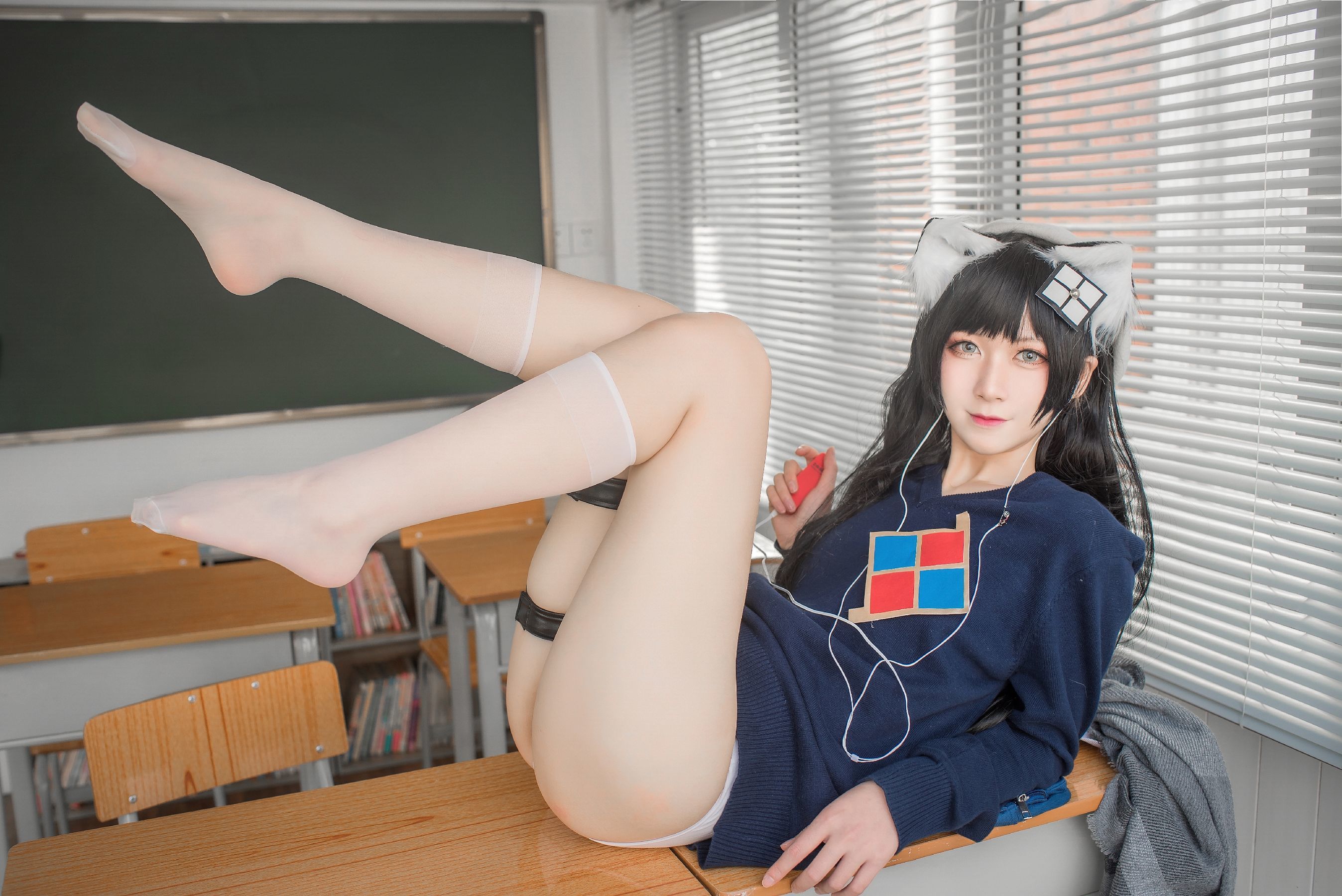 izumi泉桃子福利 – 纯白毕业季 Cosplay-第14张