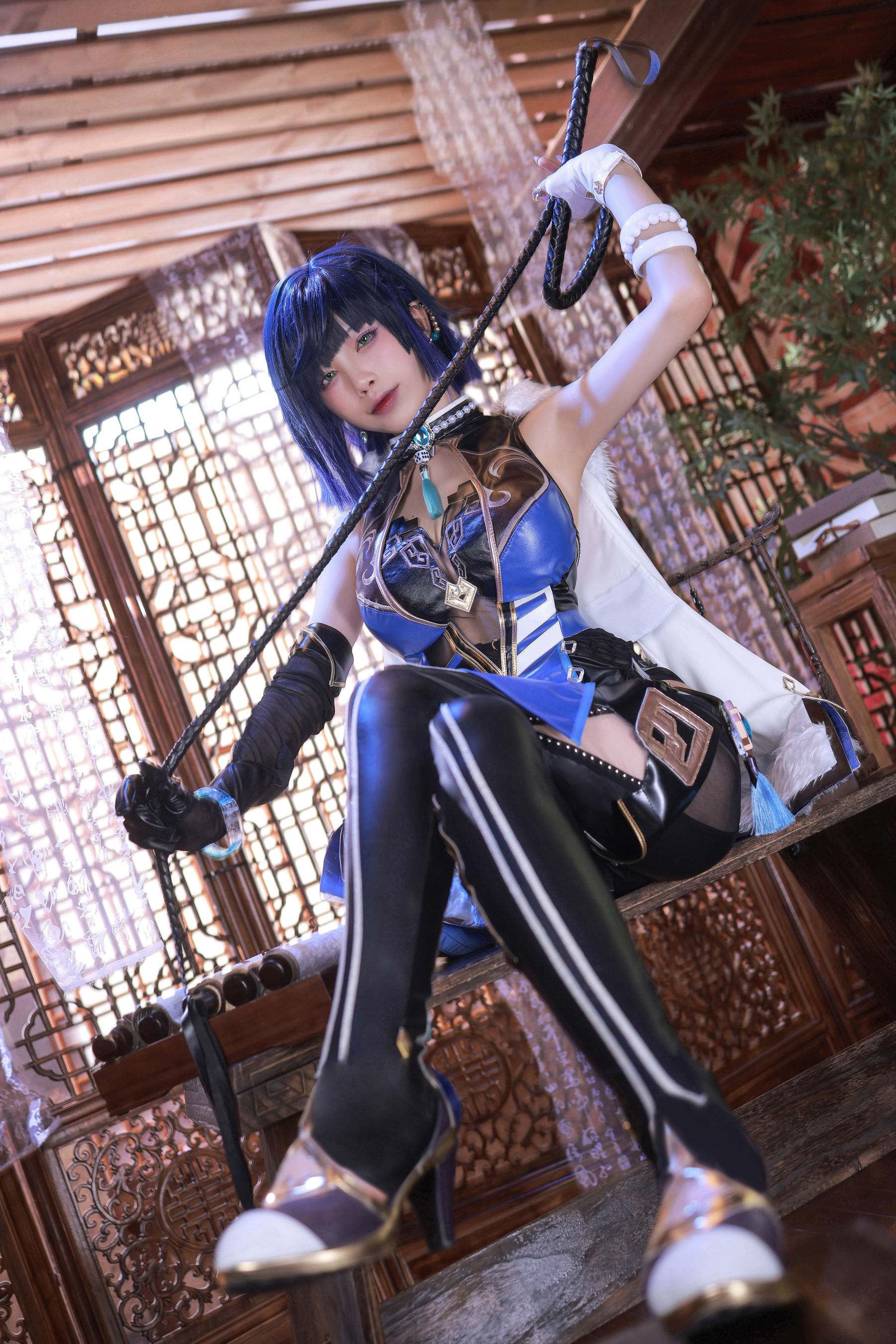 动漫博主水淼aqua – 夜兰 Cosplay-第12张