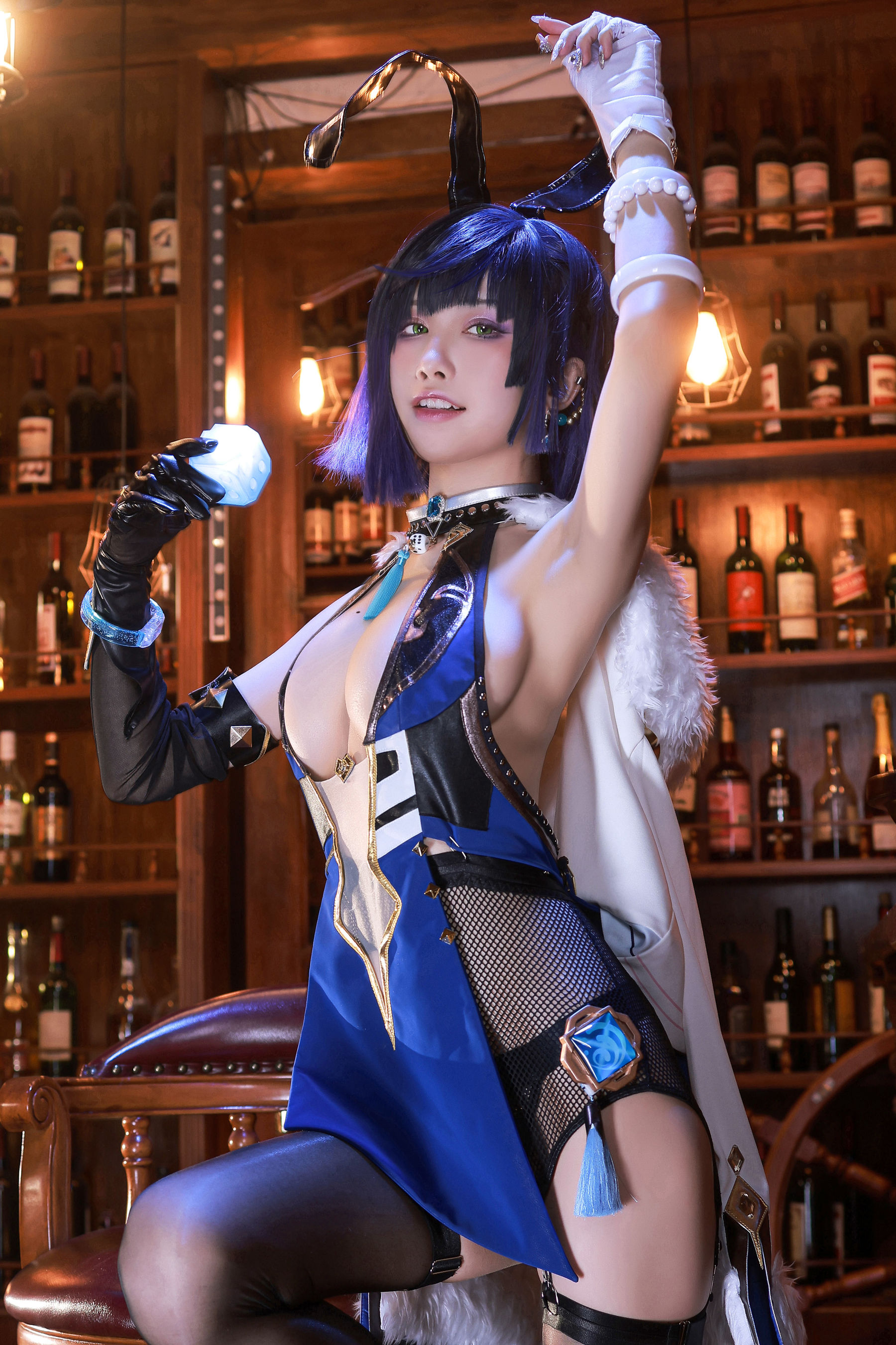 动漫博主水淼aqua – 夜兰 Cosplay-第42张
