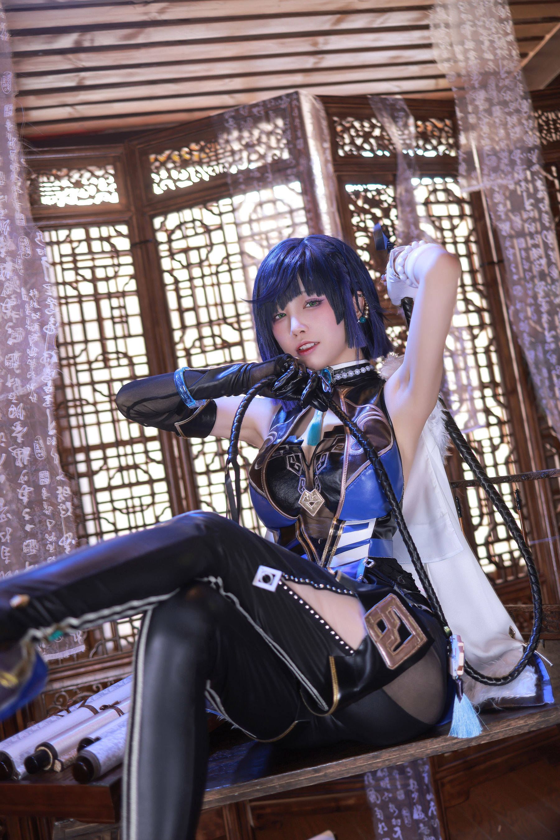 动漫博主水淼aqua – 夜兰 Cosplay-第7张