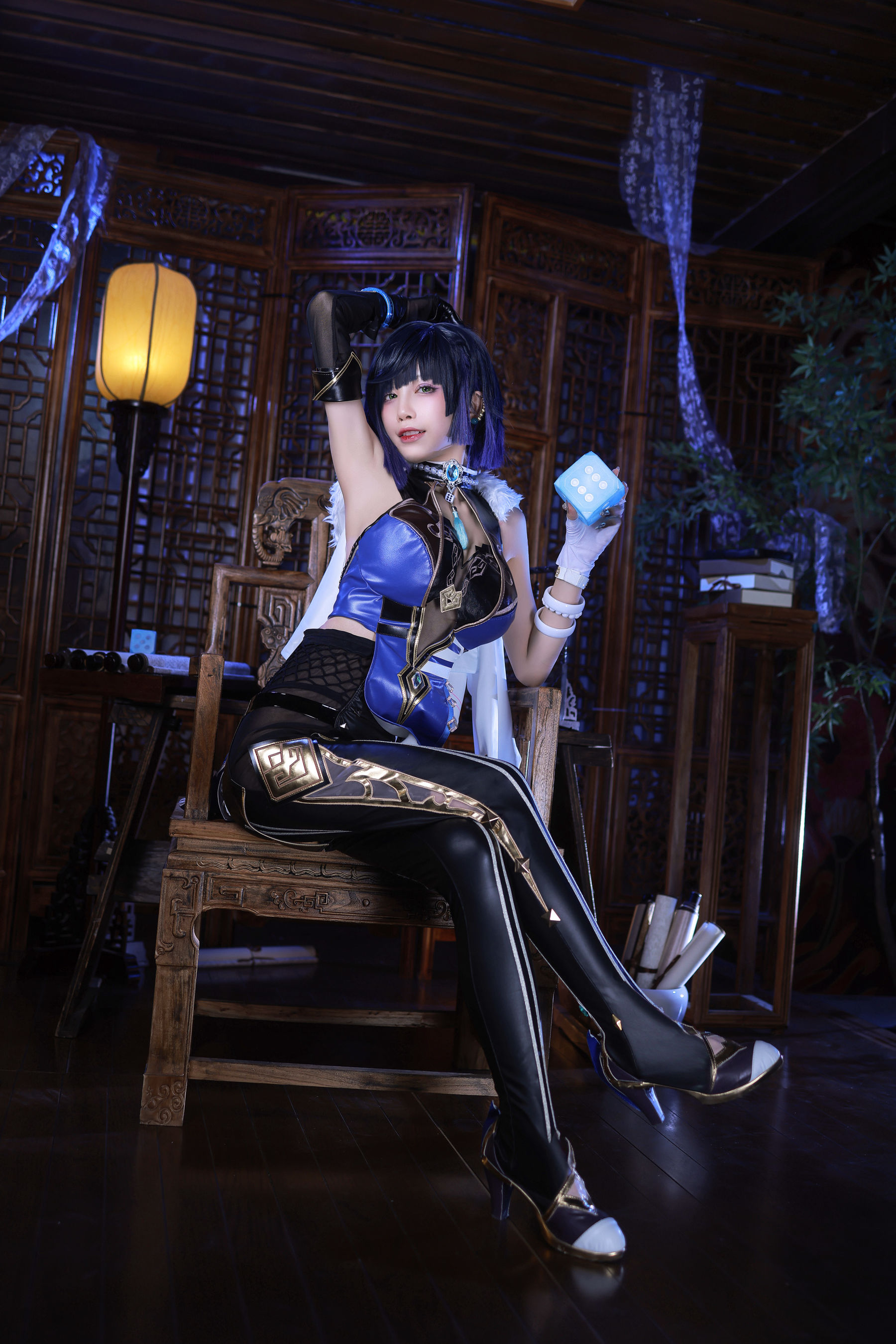 动漫博主水淼aqua – 夜兰 Cosplay-第16张