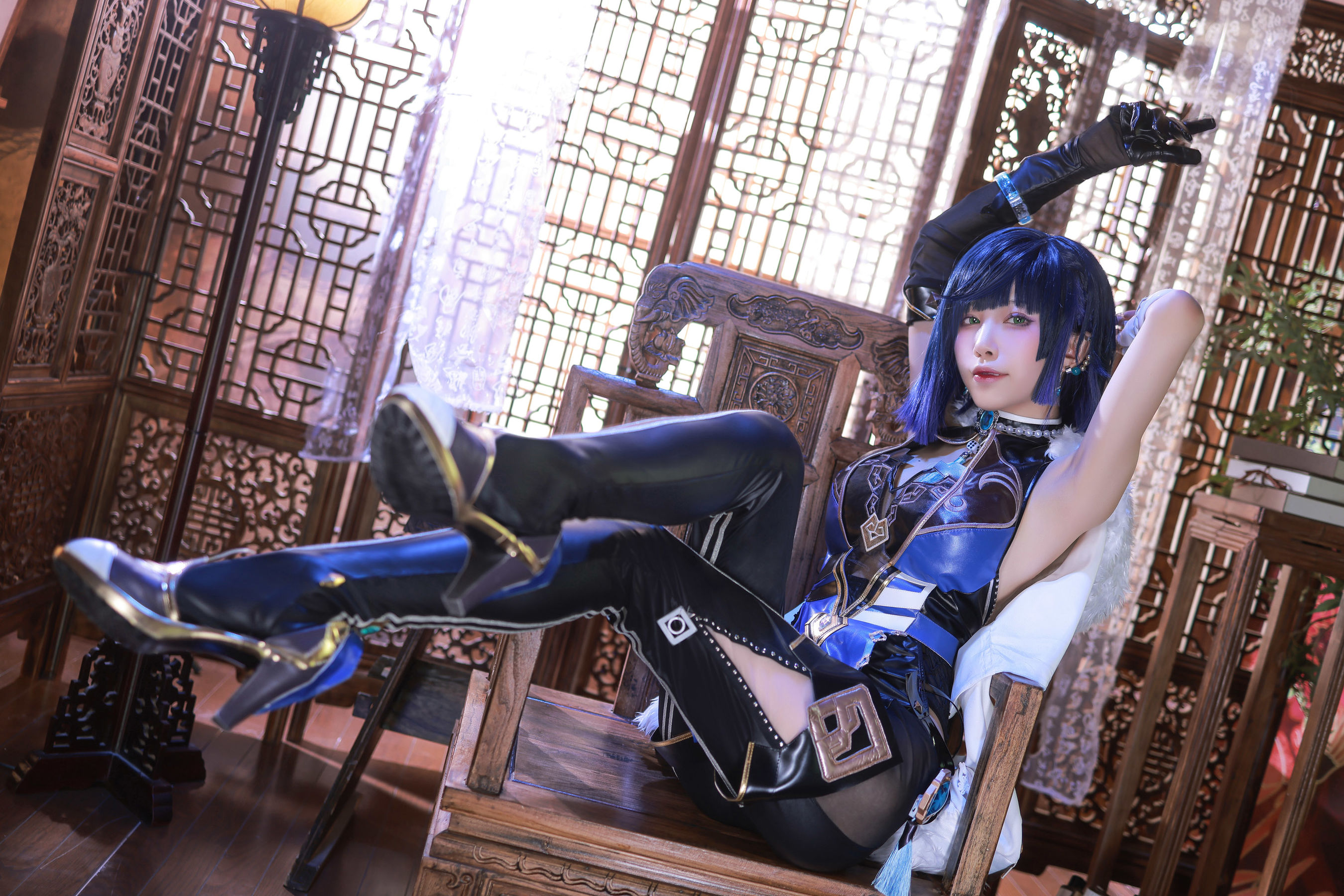 动漫博主水淼aqua – 夜兰 Cosplay-第85张